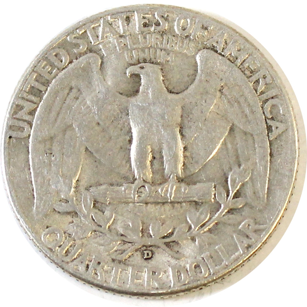 1942 D USA Quarter EF-AU (EF45)