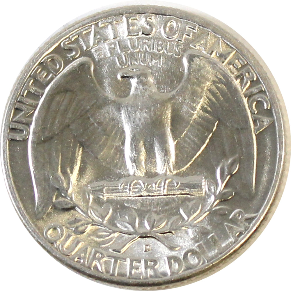 1950 D USA Quarter Choice Brilliant Uncirculated (MS64)