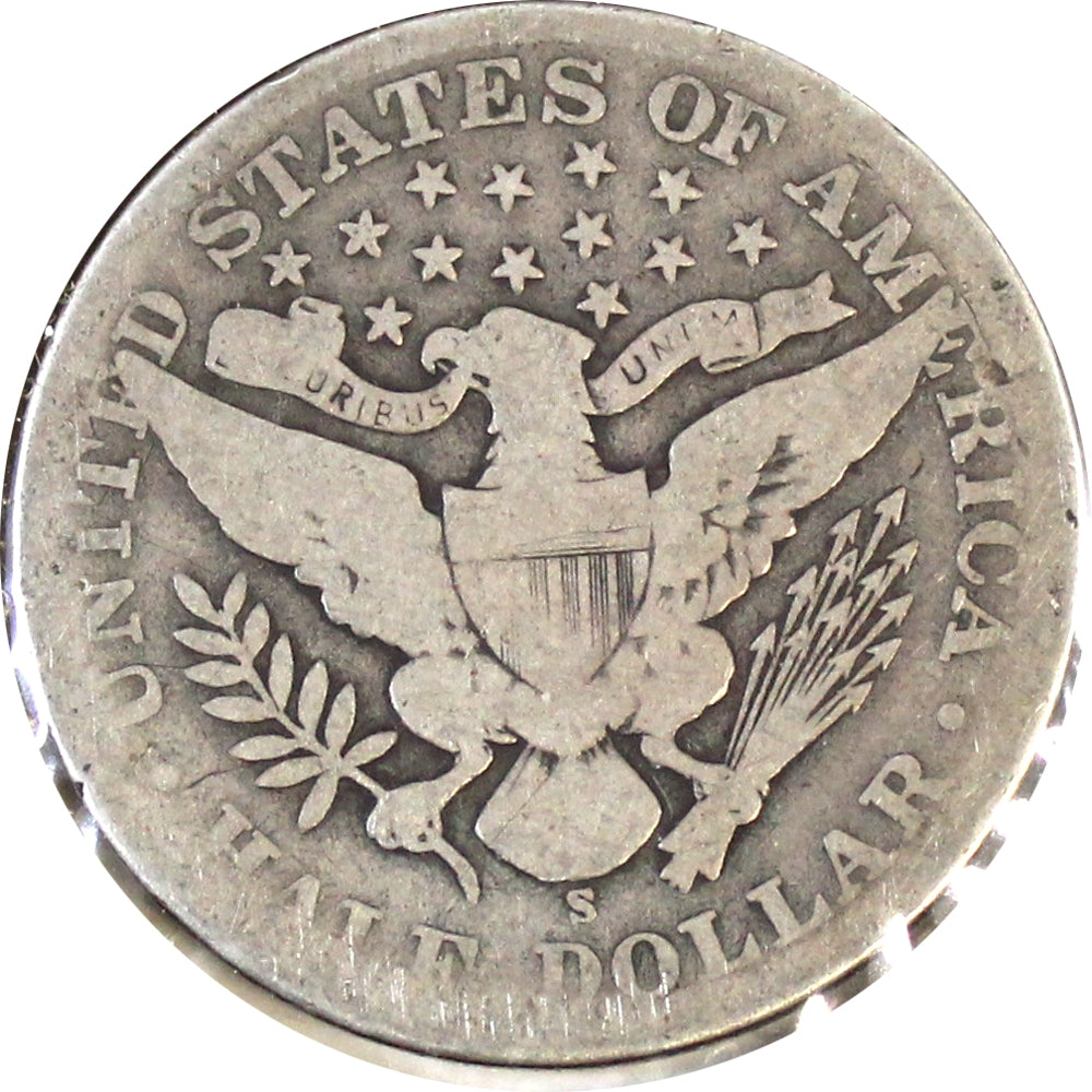 1906 S USA Half Dollar About Good (AG3)