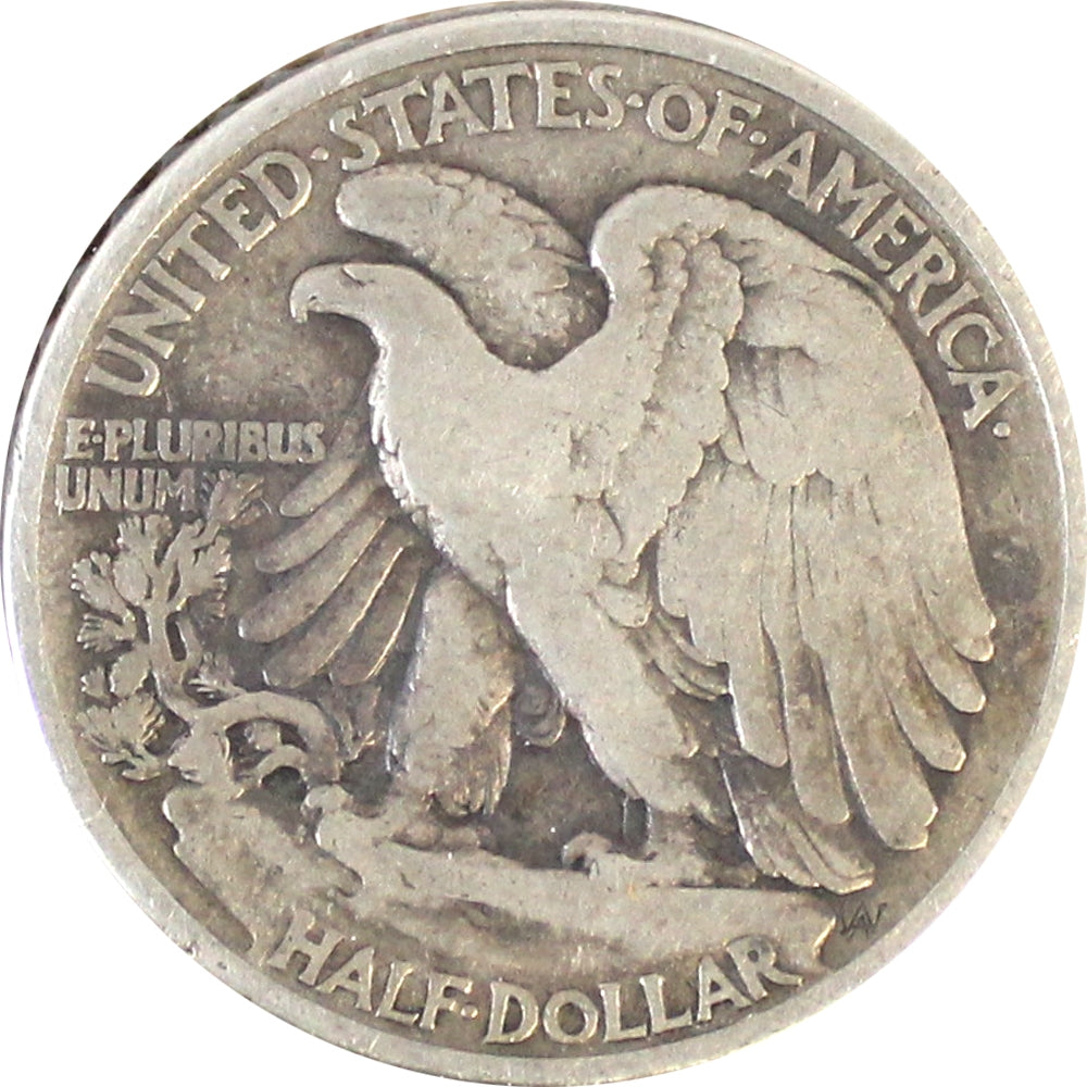 1917 S Obverse Mintmark USA Half Dollar Very Good (VG8)