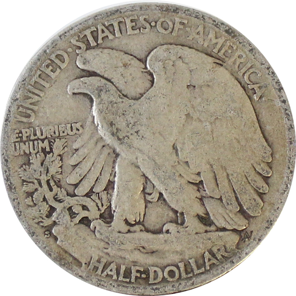 1919 S USA Half Dollar VG-F (VG10) $