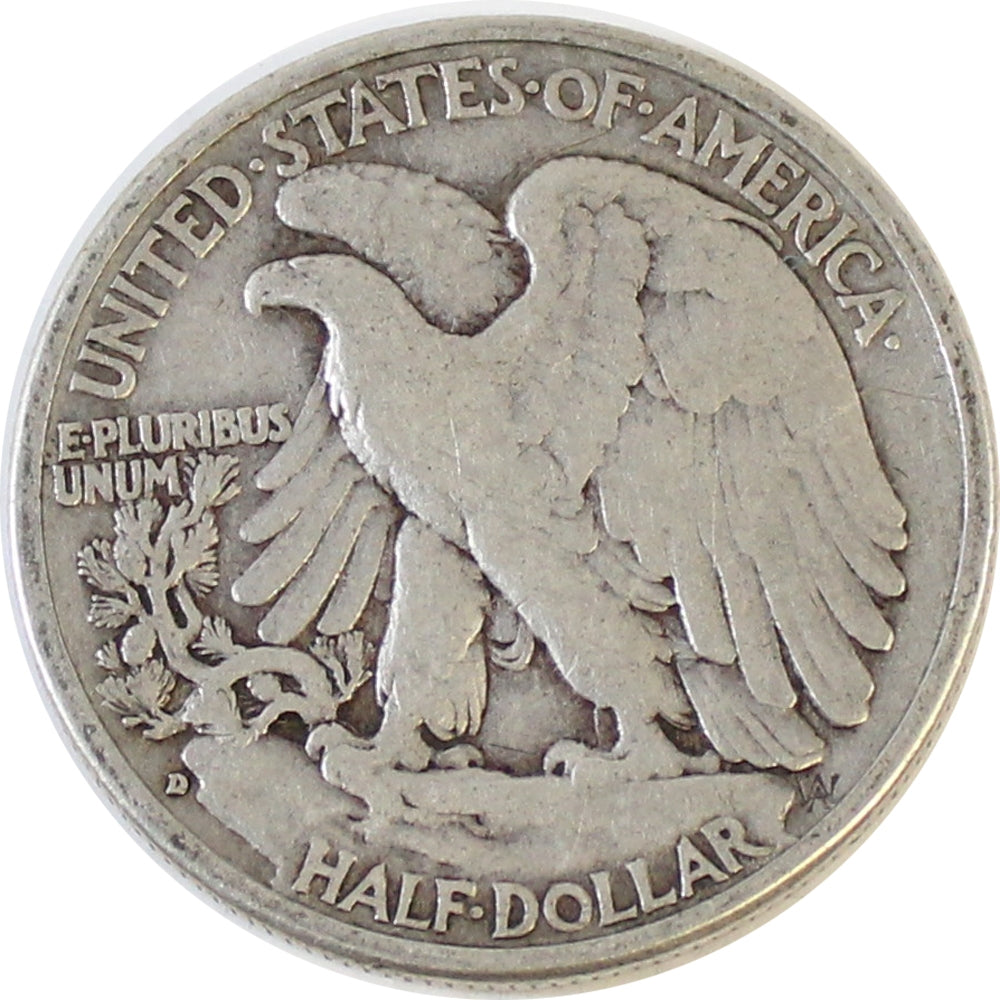 1939 D USA Half Dollar F-VF (F15)