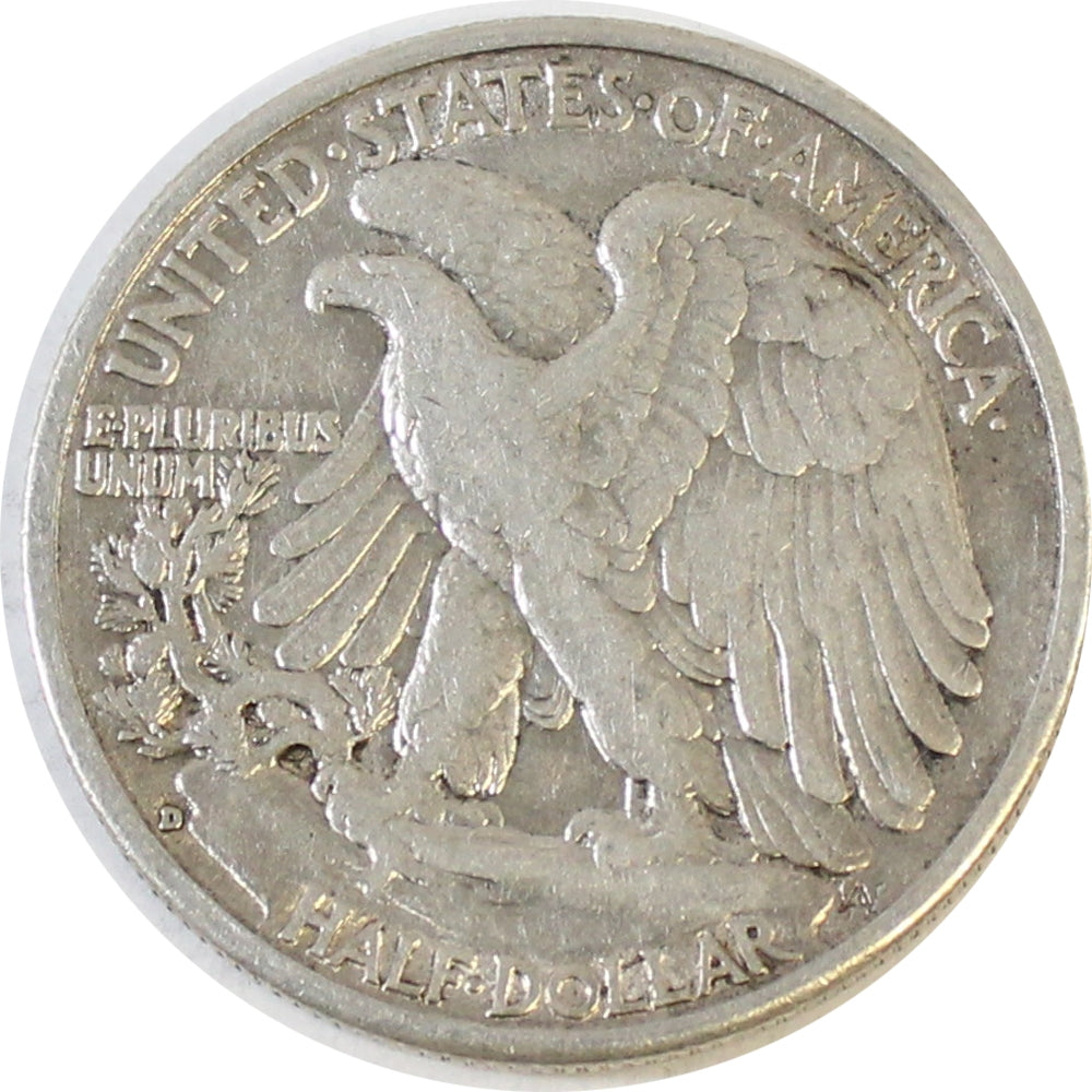 1943 D USA Half Dollar VF-EF (VF30)