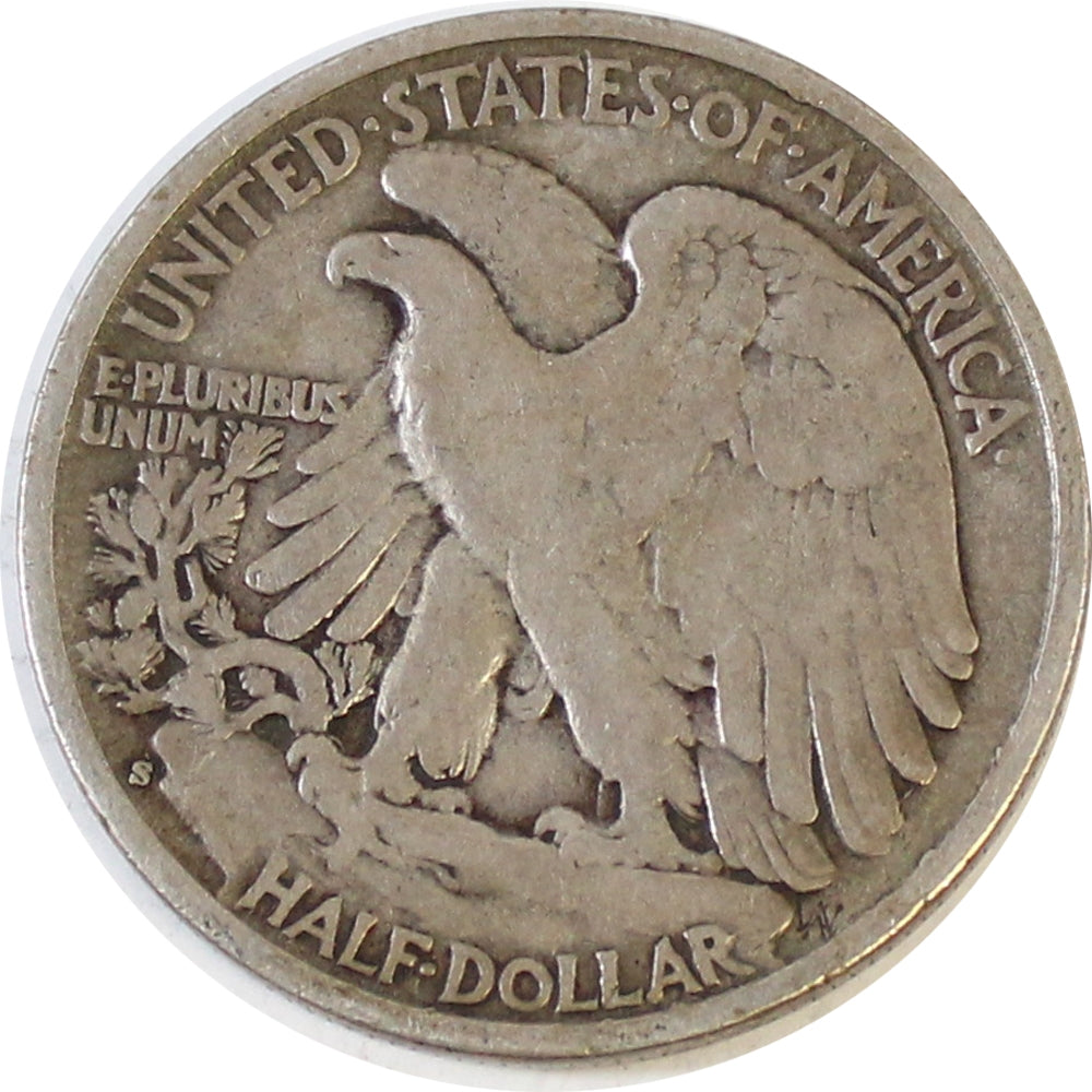 1943 S USA Half Dollar F-VF (F15)