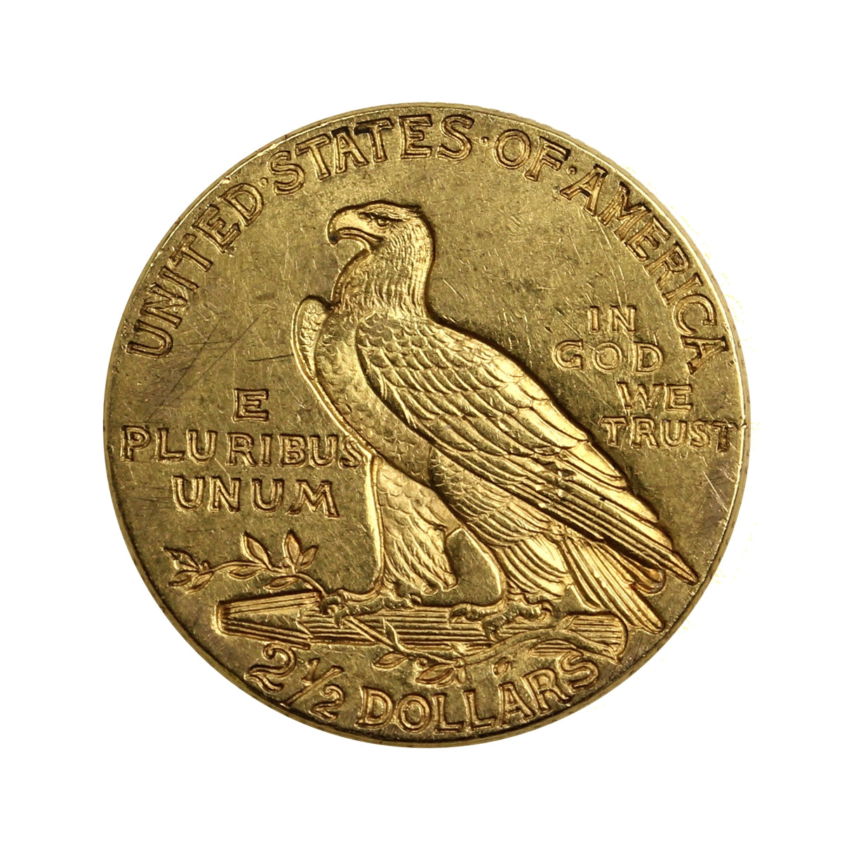 1912 USA $2.50 Gold Quarter Eagle EF-AU (EF45)