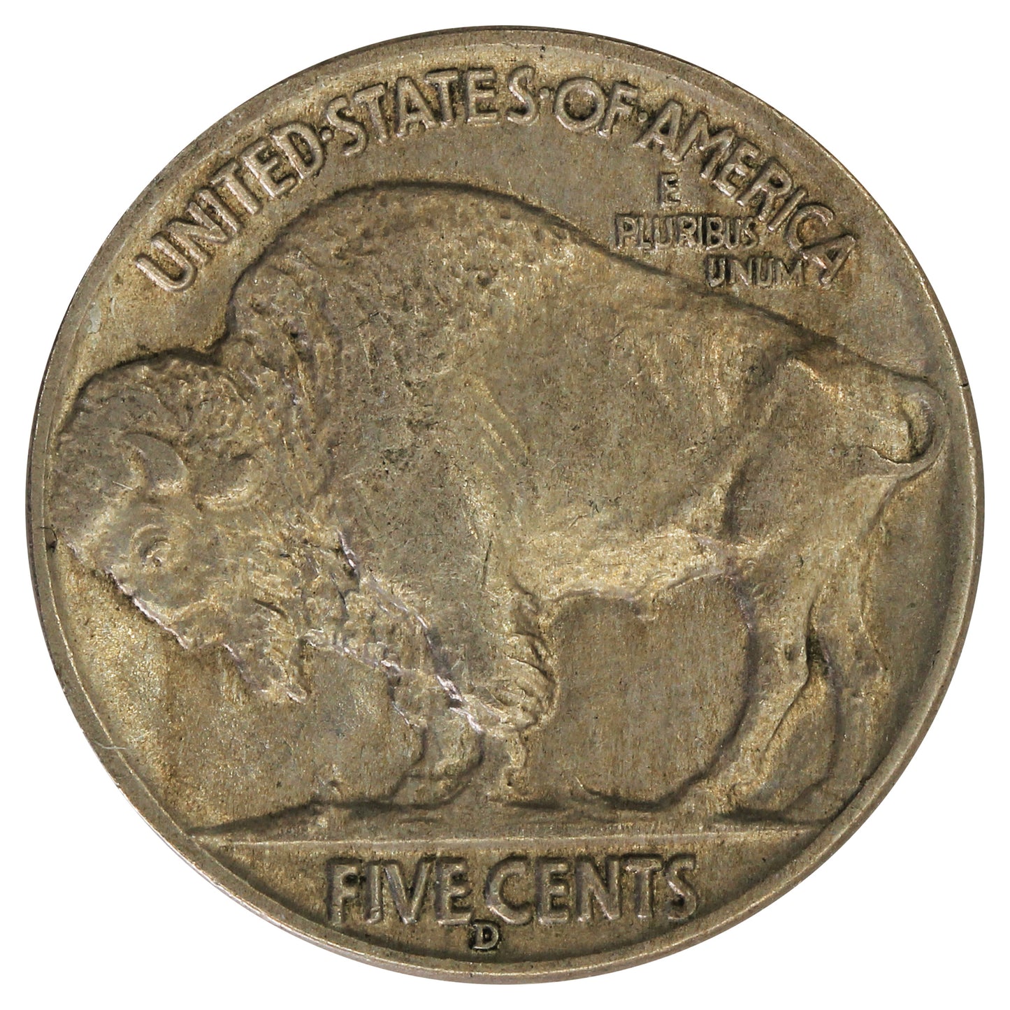 1938 D/S USA Nickel EF-AU (EF45)