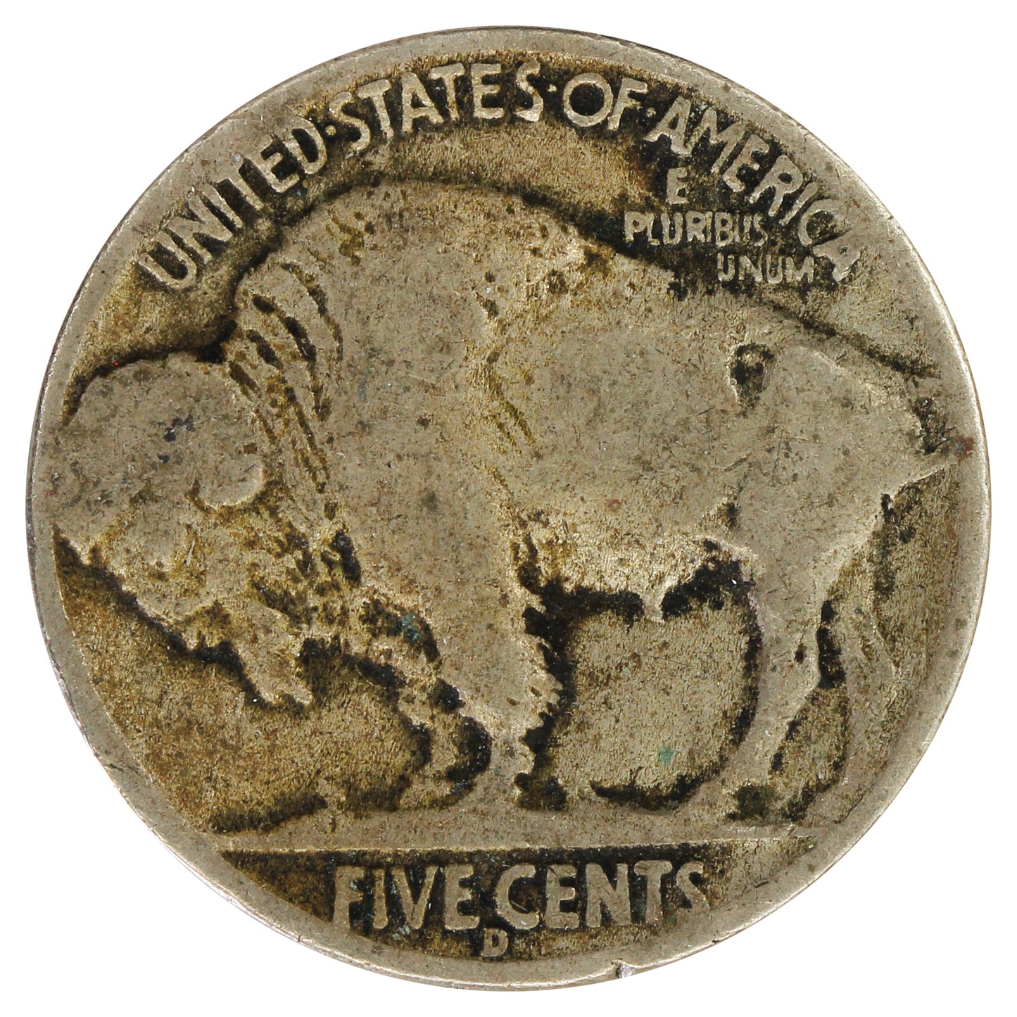 1938 D USA Nickel Very Good (VG8)