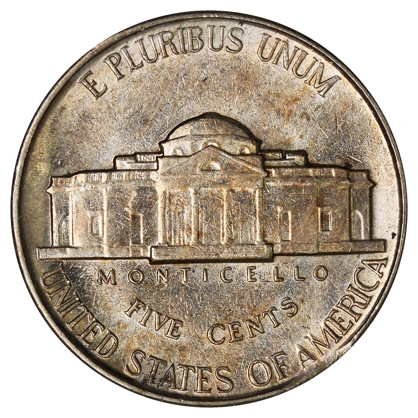 1938 USA Nickel Almost Uncirculated (AU50)