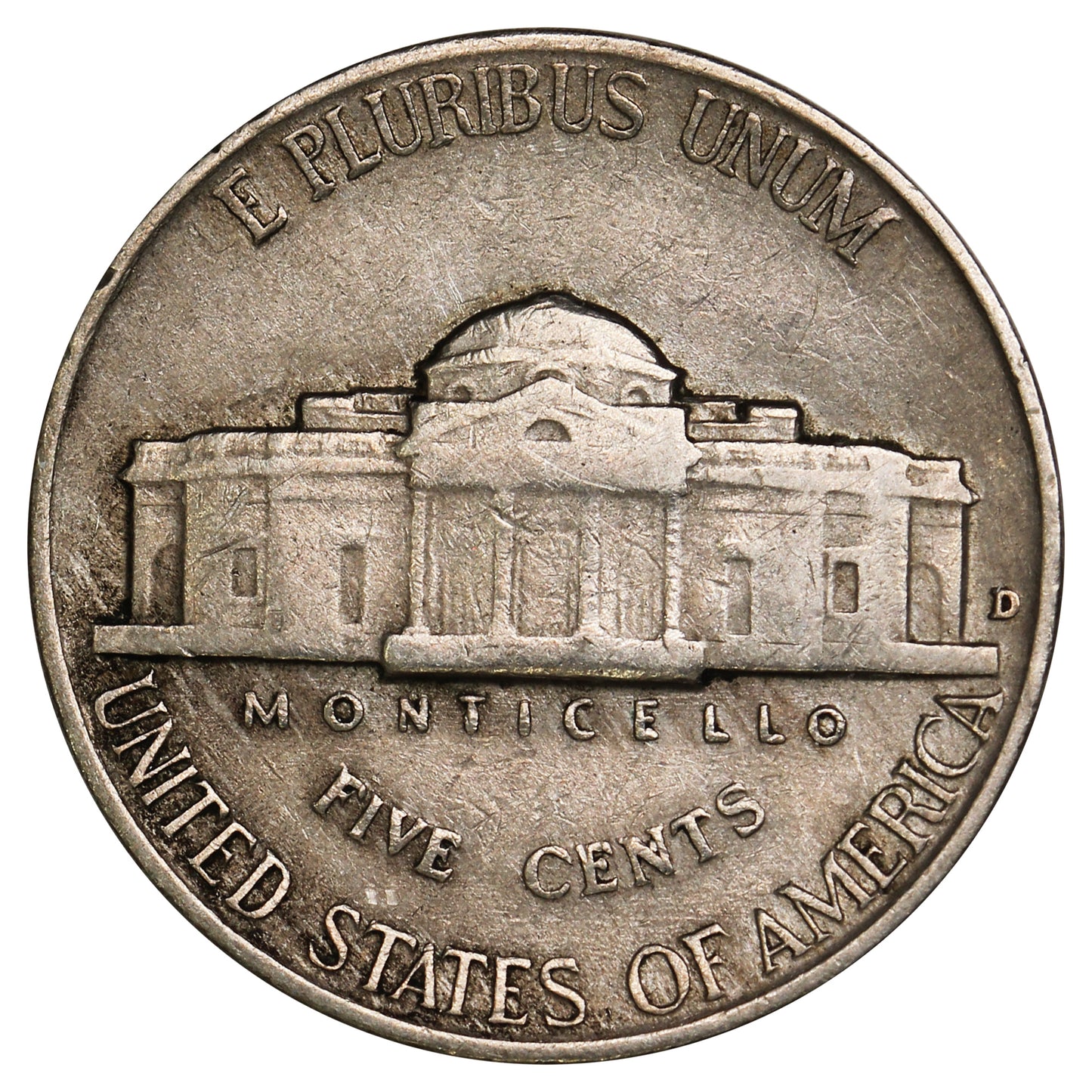 1939 D USA Nickel VF-EF (VF30)