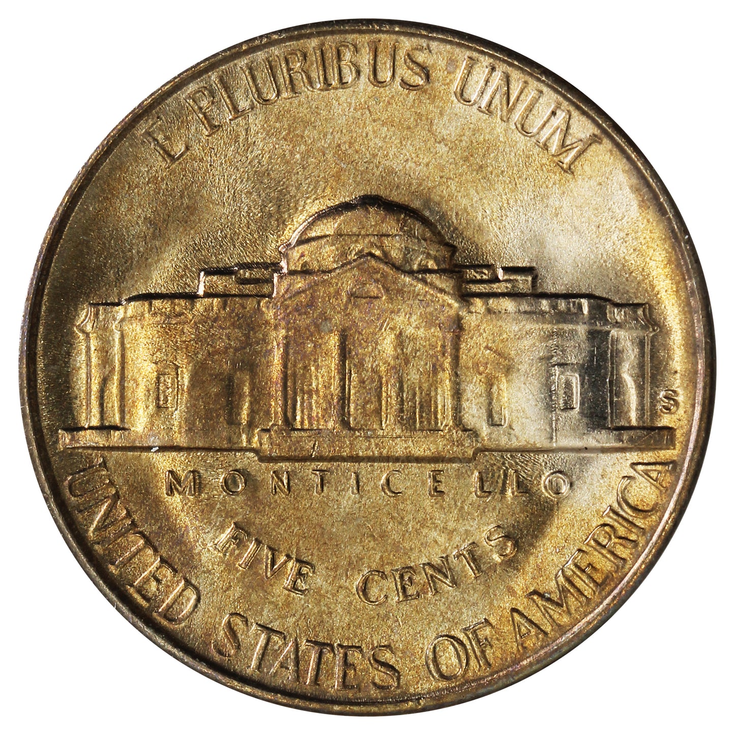 1946 S USA Nickel Choice Brilliant Uncirculated (MS64)