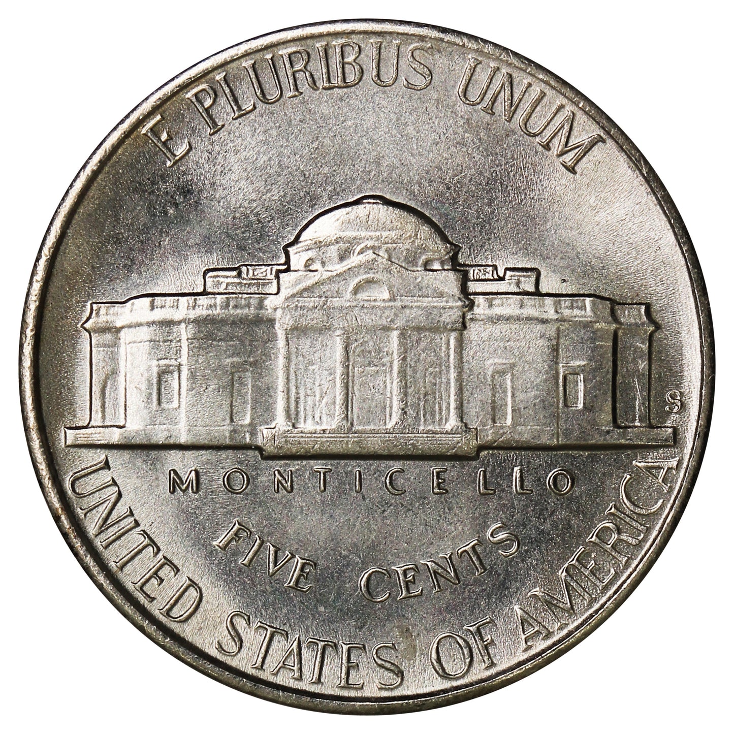 1947 S USA Nickel Choice Brilliant Uncirculated (MS64)