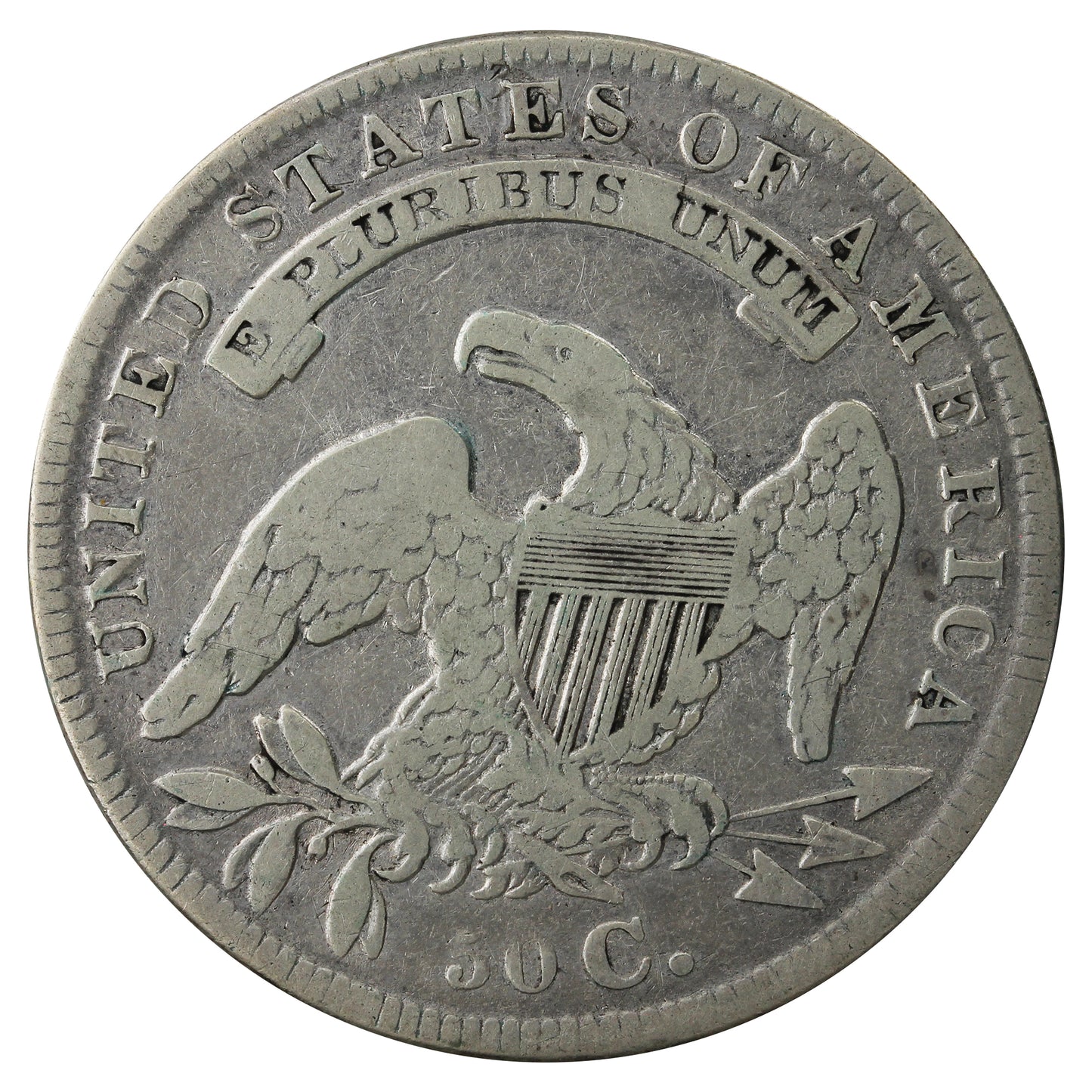 1834 Large Date, Small Letters USA Half Dollar F-VF (F15) $