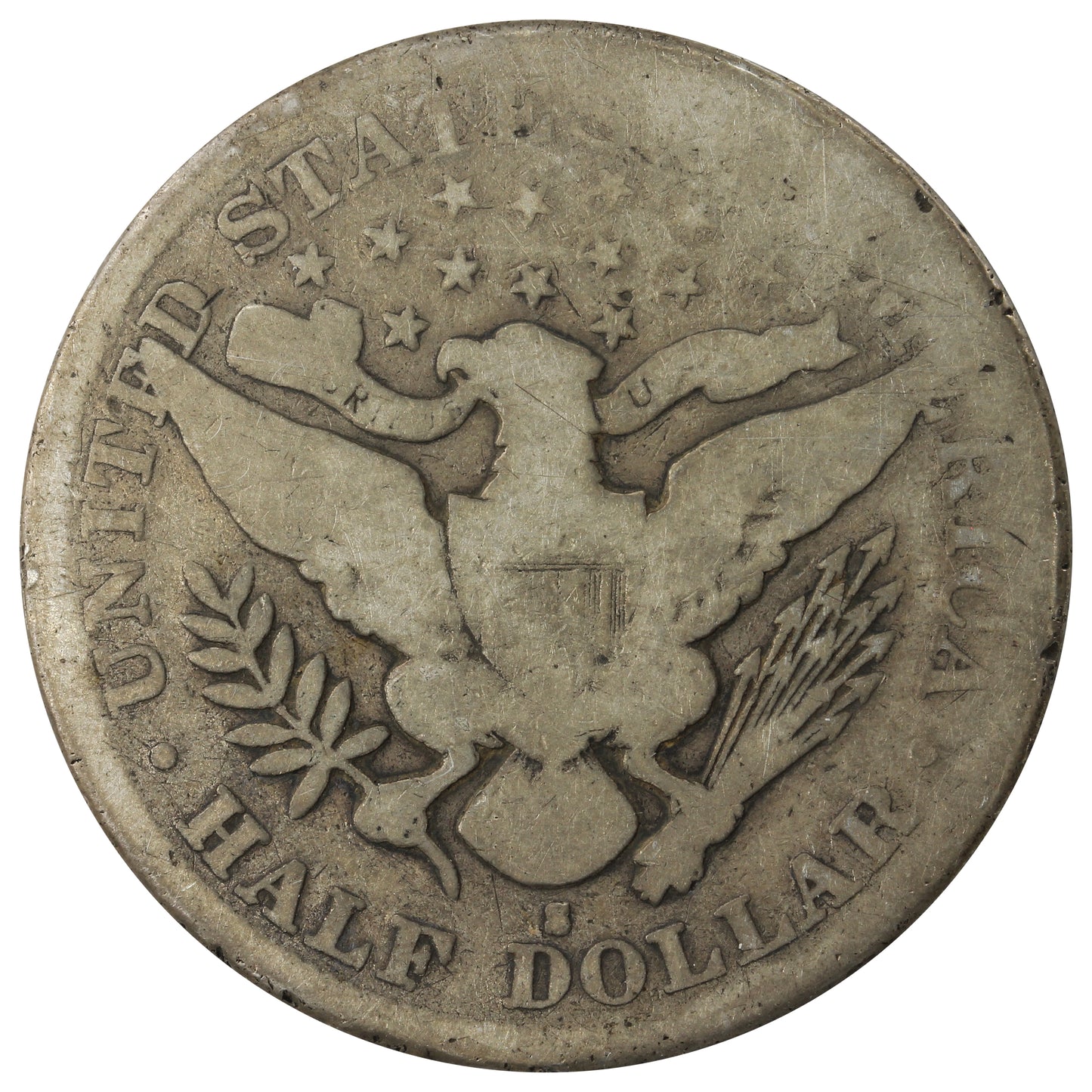 1893 S USA Half Dollar About Good (AG3) $