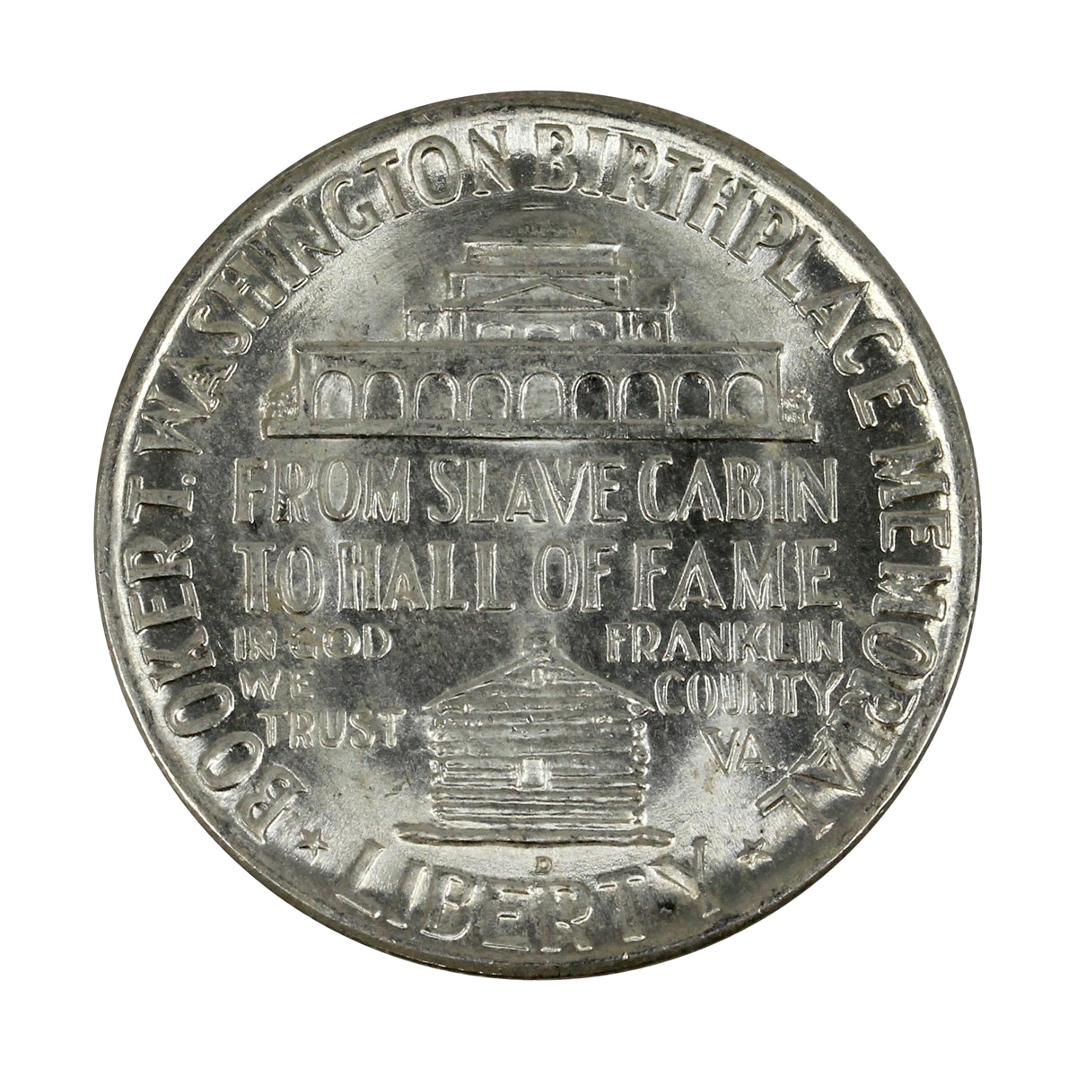 1947 D Booker T. Washington USA Half Dollar Choice Brilliant Uncirculated (MS64) $