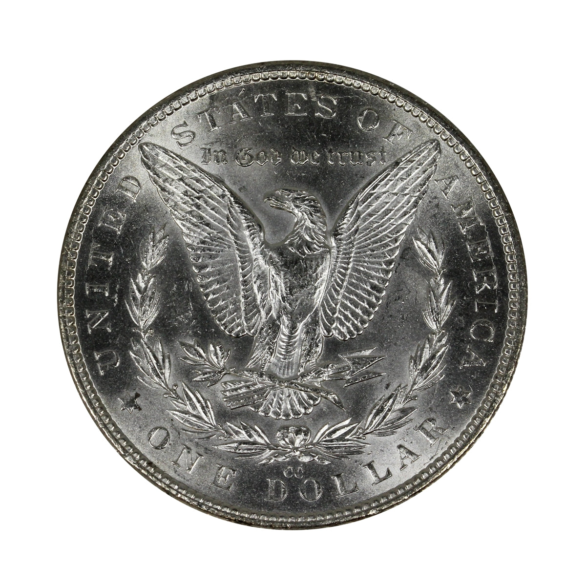 1882 CC USA Dollar Brilliant Uncirculated (MS63) $