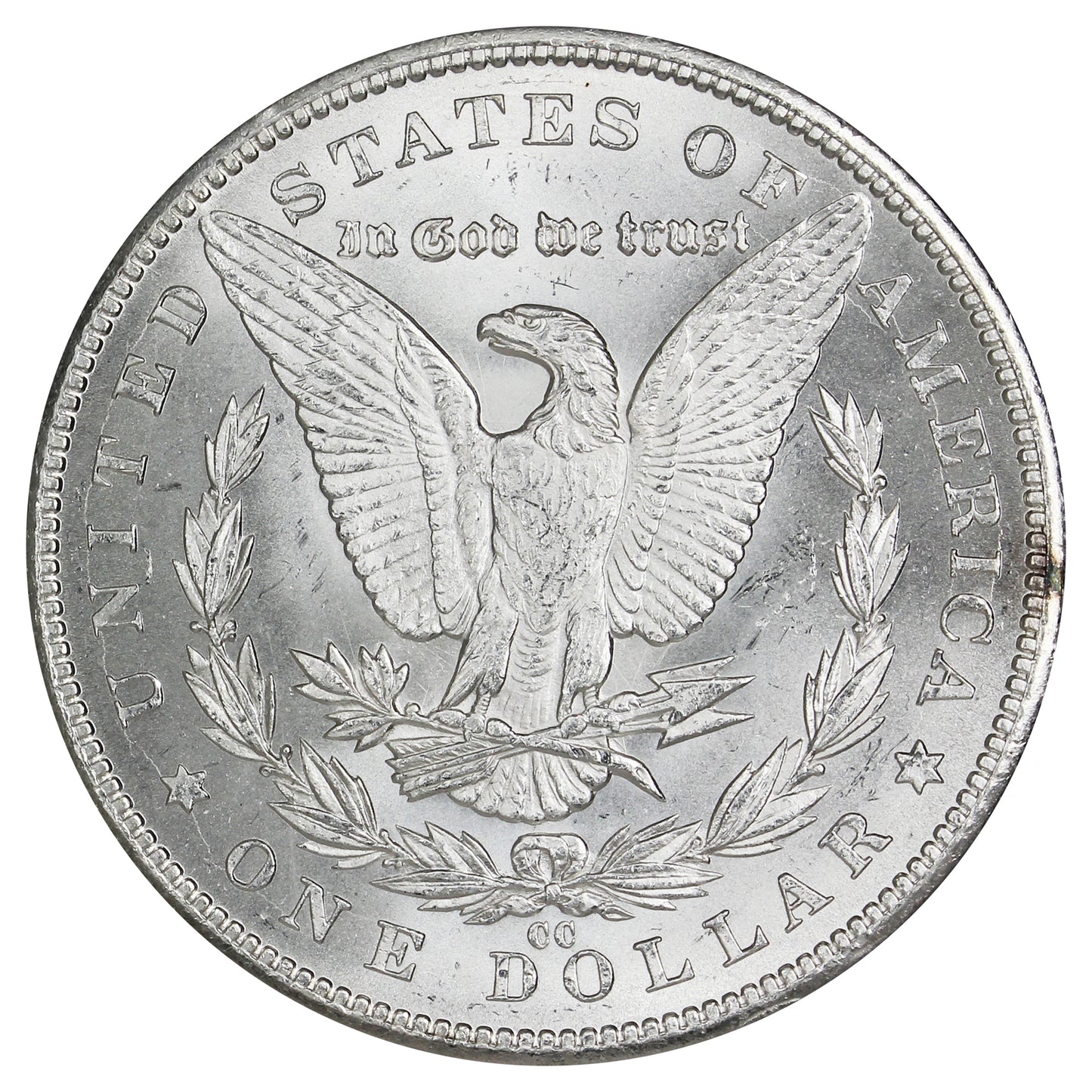 1884 CC USA Dollar Brilliant Uncirculated (MS63) $