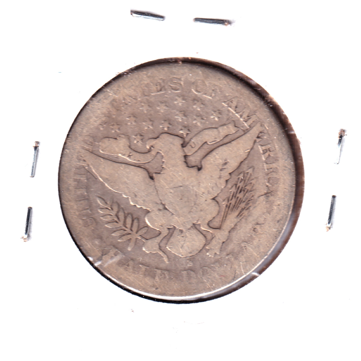 1898 S USA Half Dollar About Good (AG3)