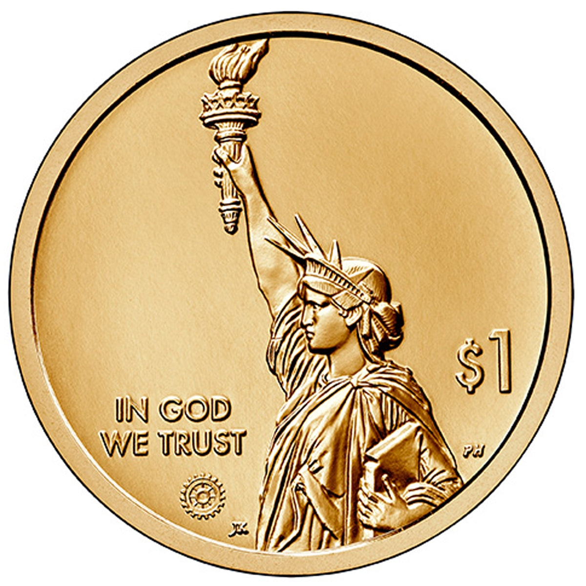 2023 D Louisiana USA American Innovation Dollar Uncirculated (MS60)