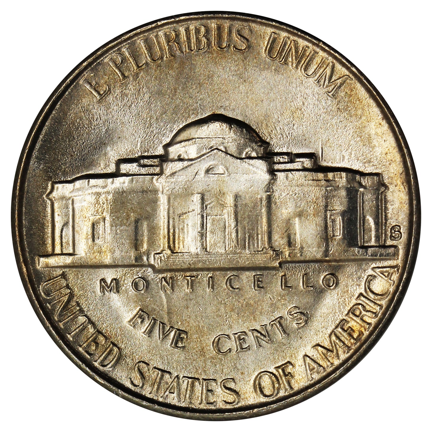 1952 S USA Nickel Choice Brilliant Uncirculated (MS64)