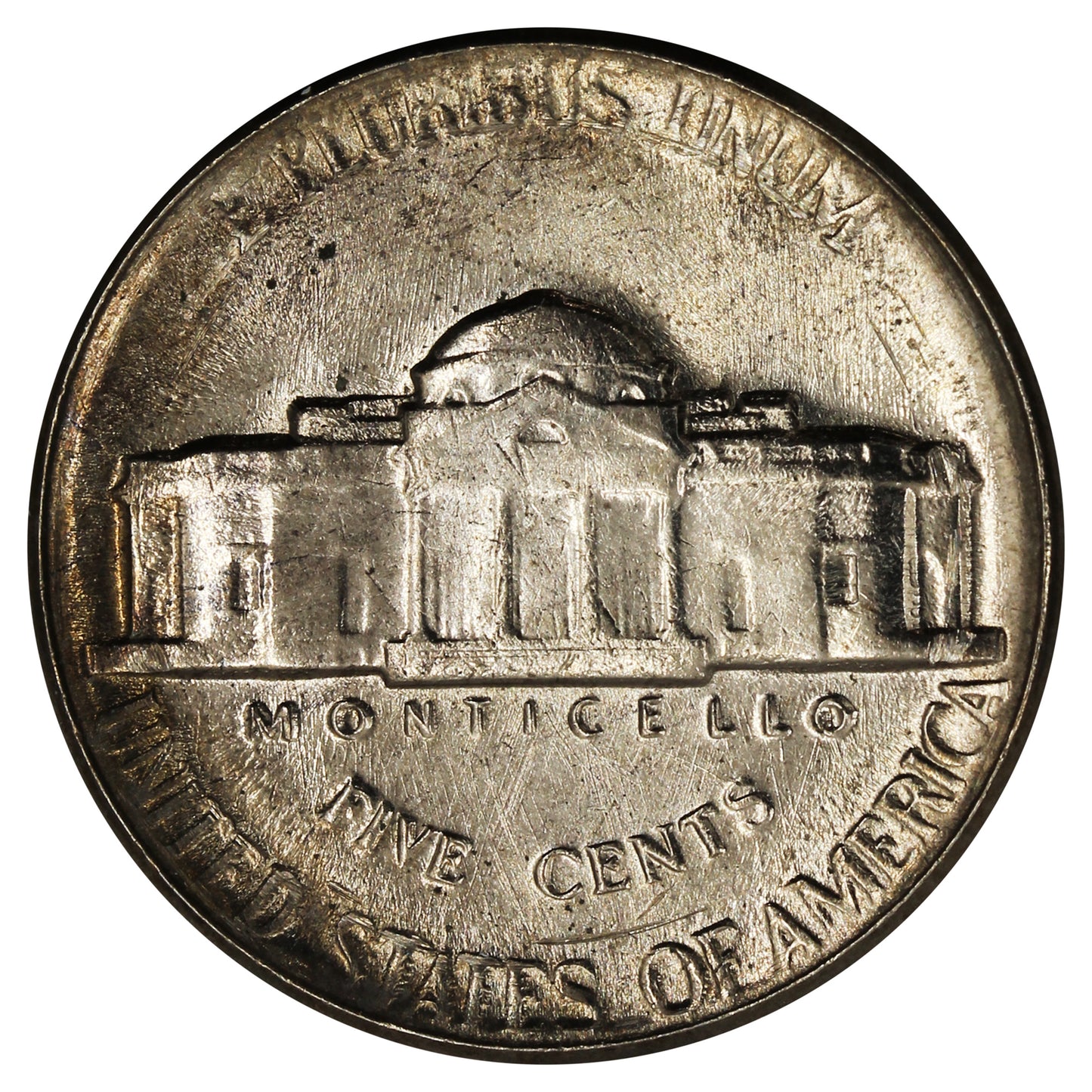 1955 USA Nickel Choice Brilliant Uncirculated (MS64)