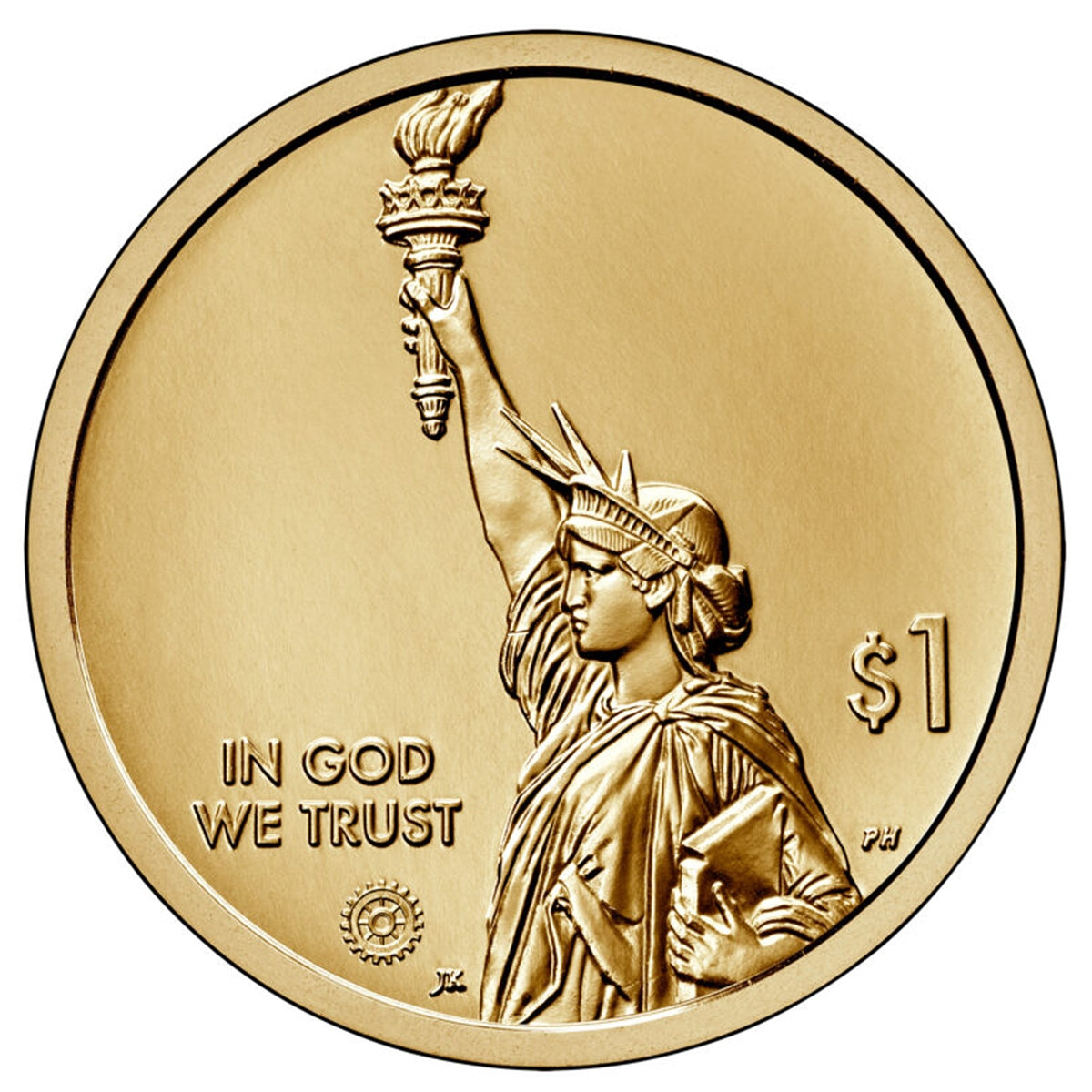 2023 D Ohio USA American Innovation Dollar Uncirculated (MS60)