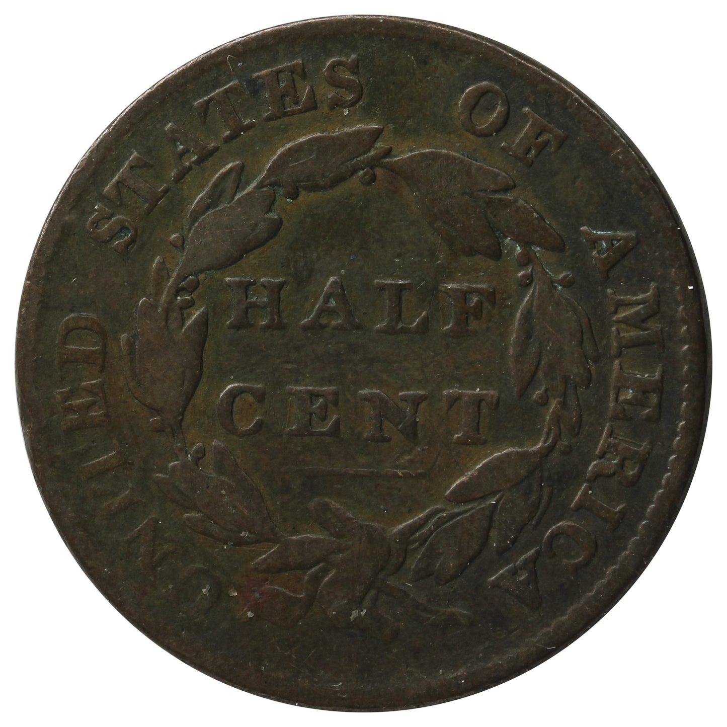 1826 USA Half Cent G-VG (G6) $