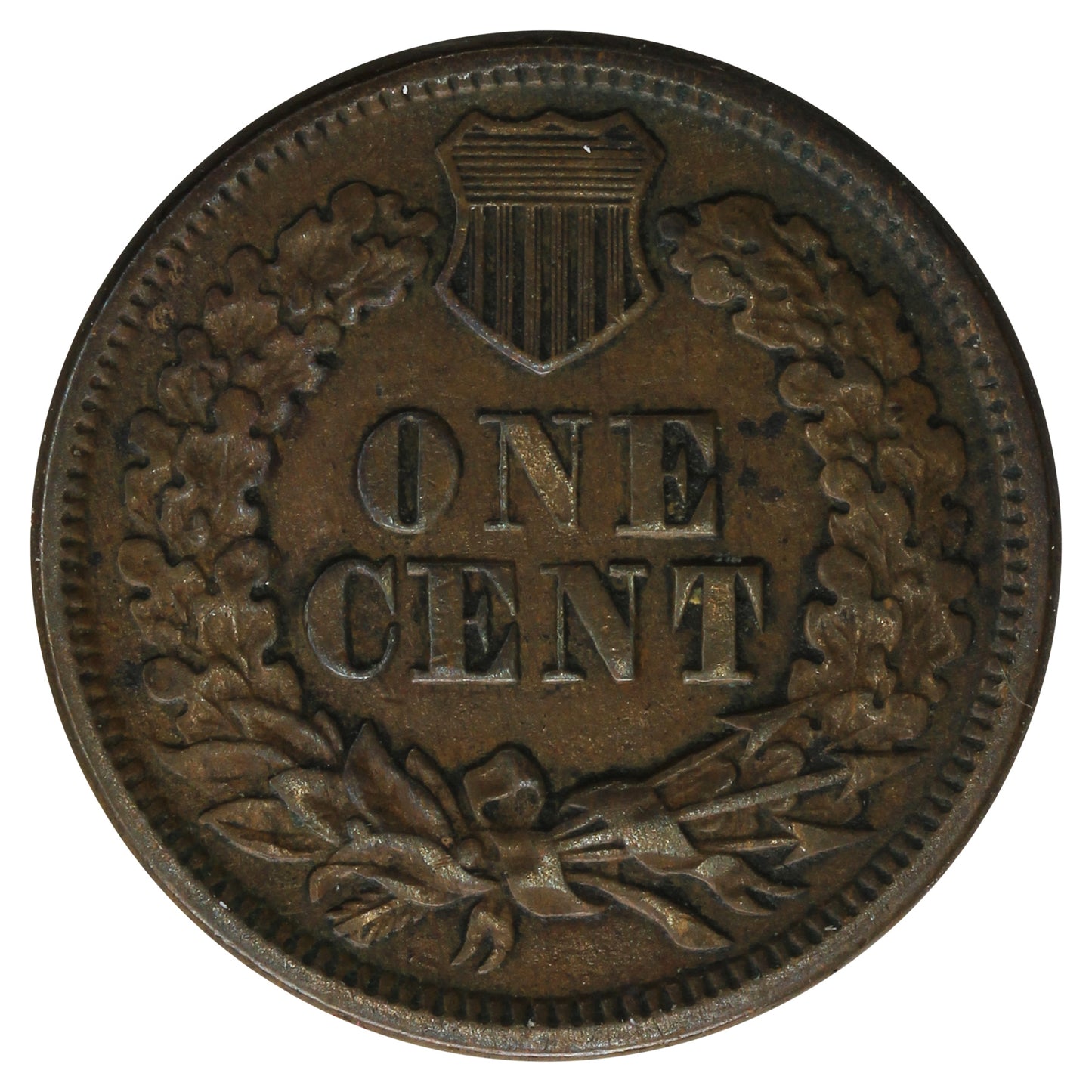 1865 Plain 5 USA Cent VF-EF (VF30) $