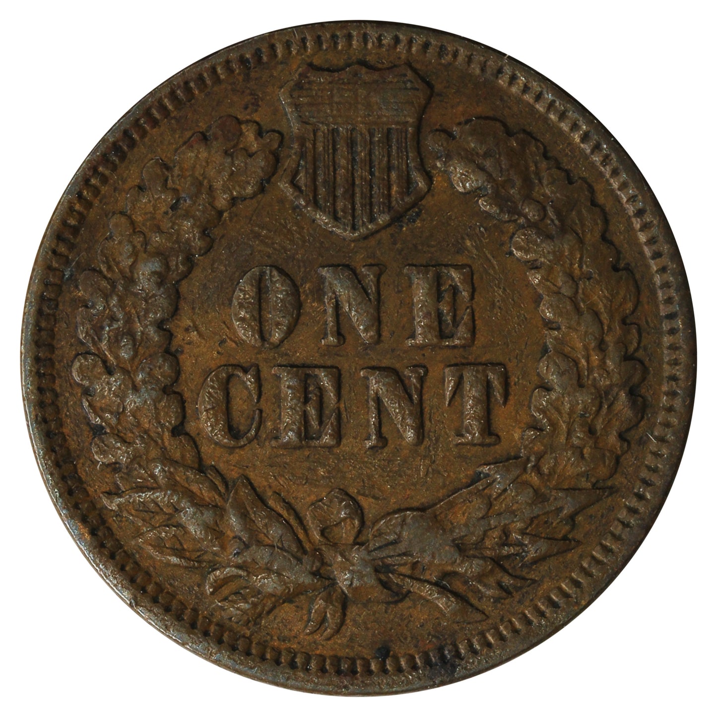 1873 Closed 3 USA Cent F-VF (F15) $