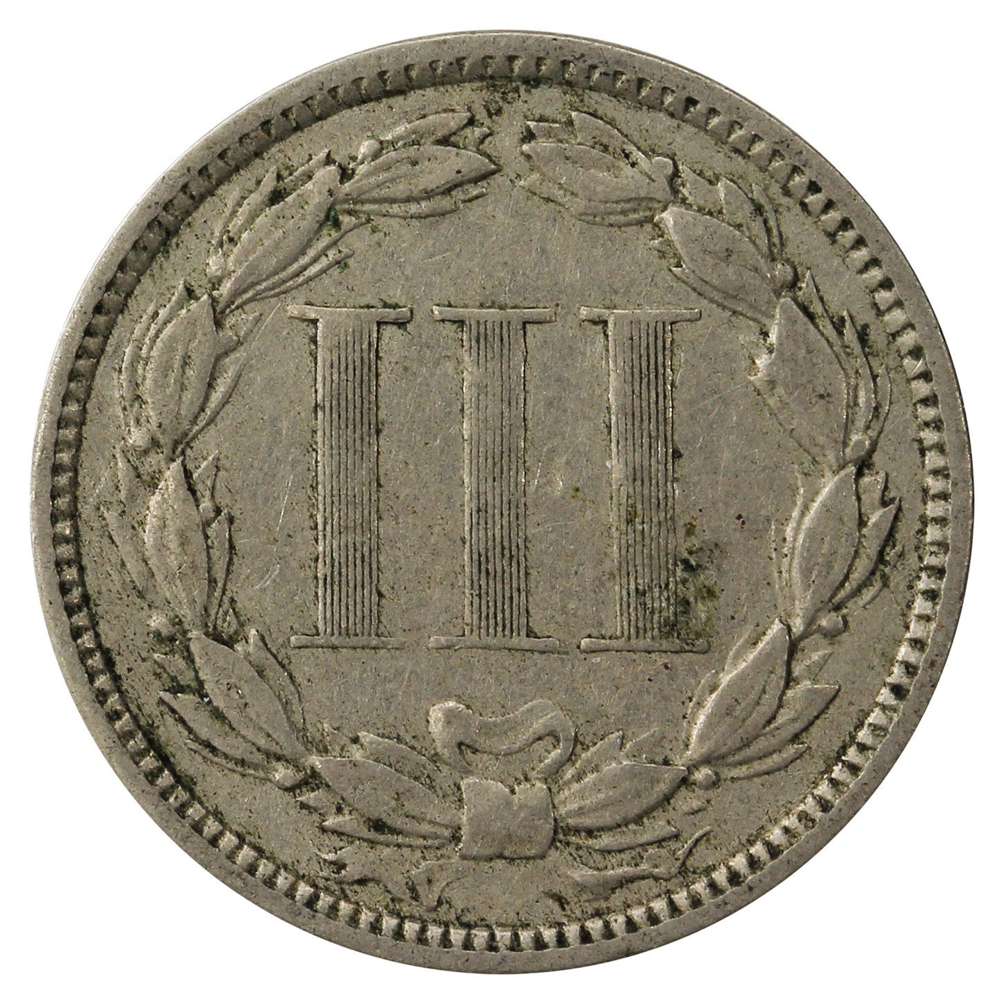 1873 Open 3 USA 3 Cents VF-EF (VF30) $