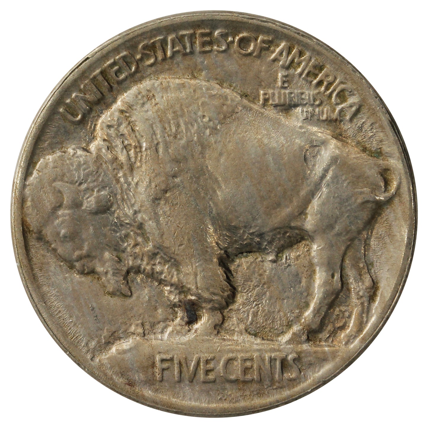 1913 Var. 1 Raised Ground USA Nickel UNC+ (MS62) $