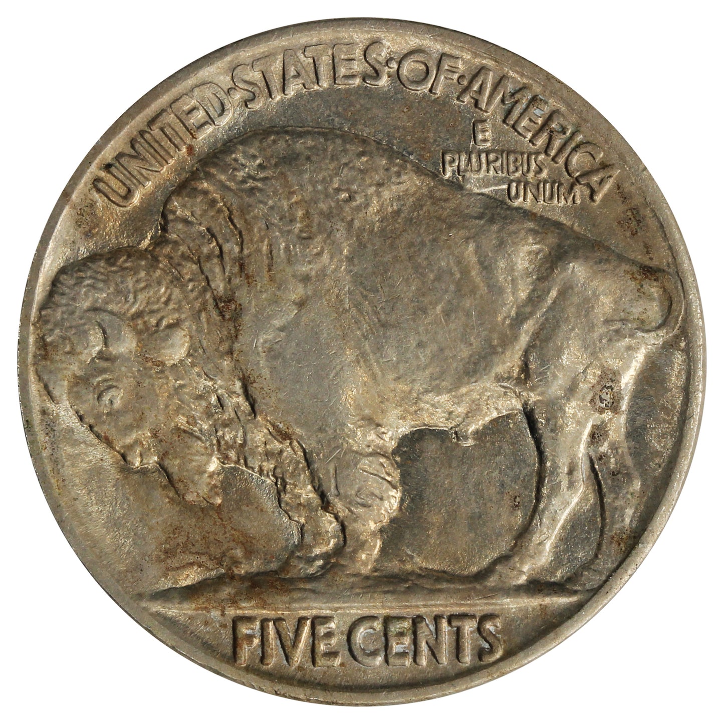 1913 Var. 2 Recessed Ground USA Nickel UNC+ (MS62) $