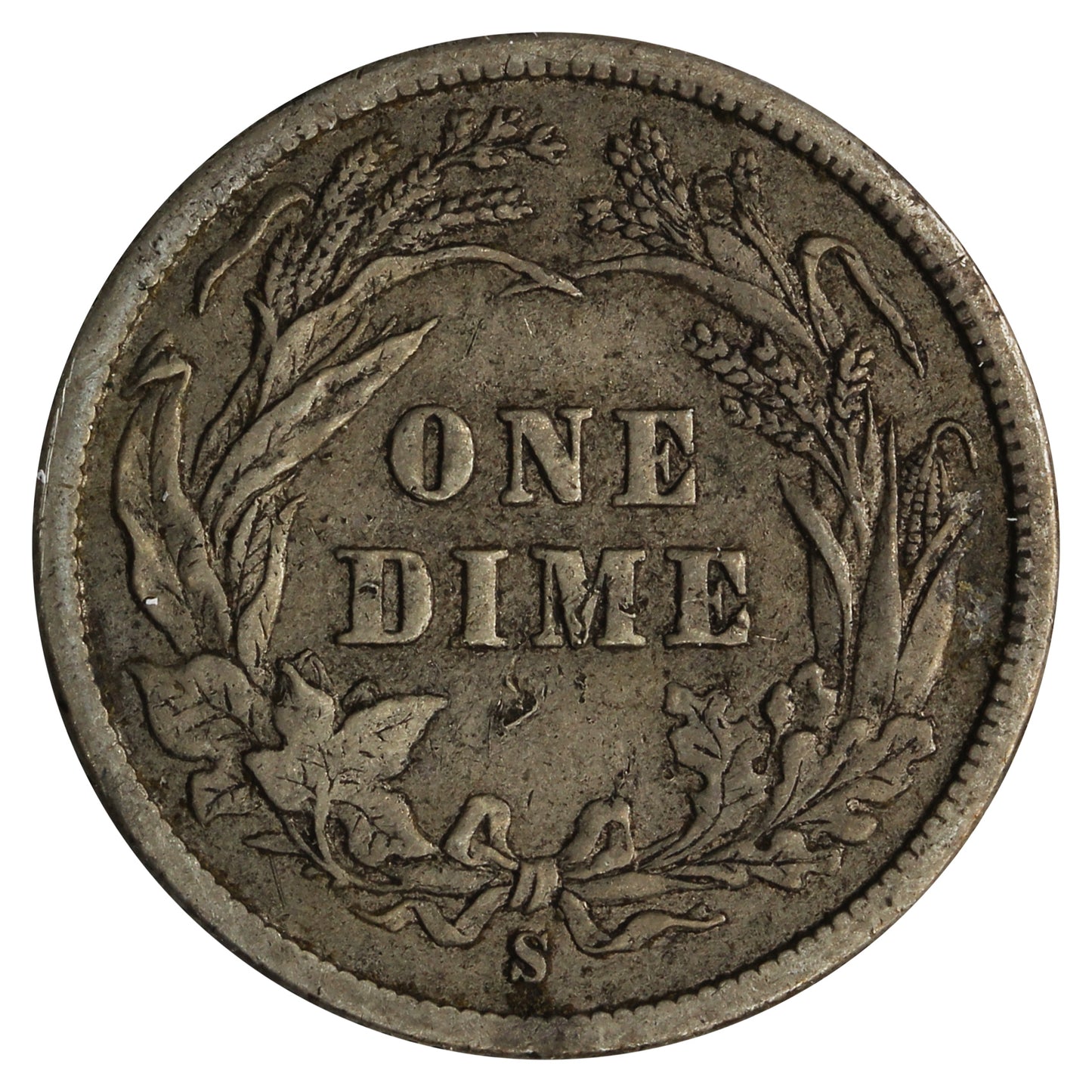 1898 S USA Dime Very Fine (VF20) $