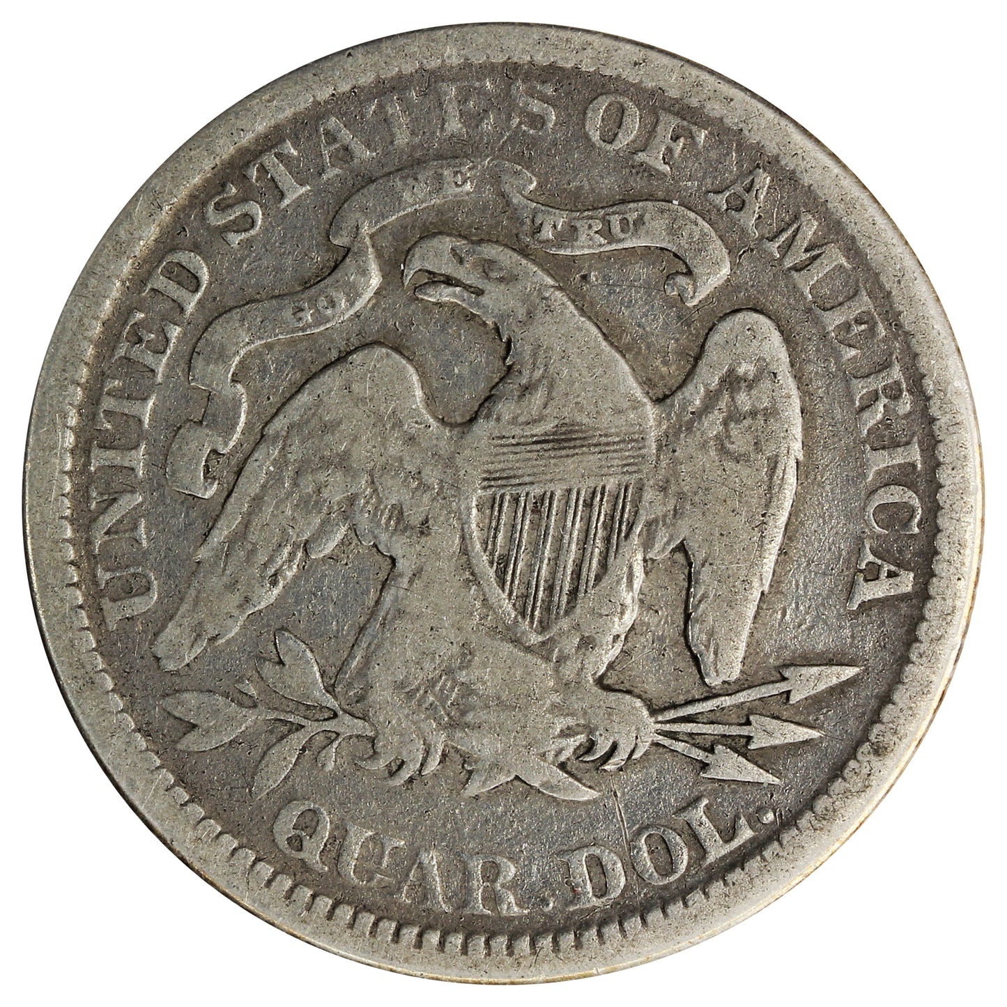 1891 USA Quarter VG-F (VG10) $