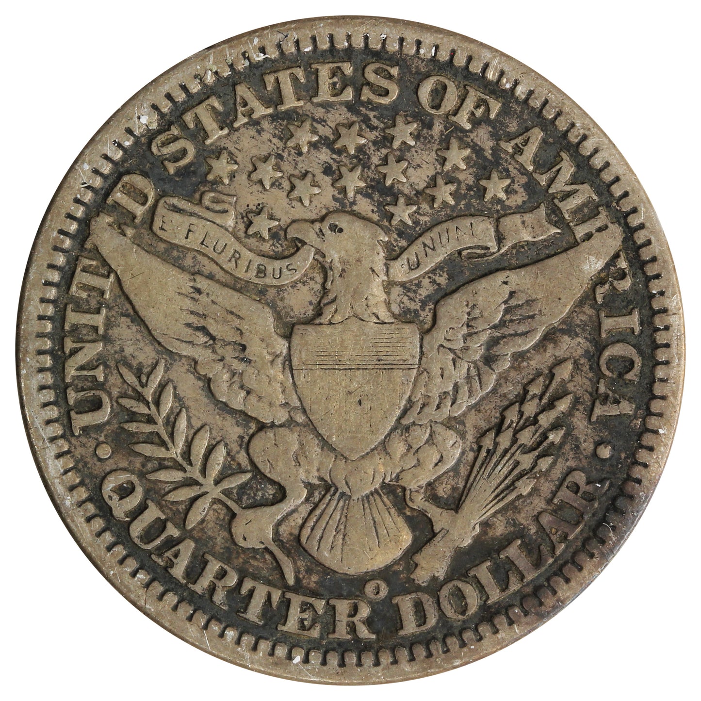1902 O USA Quarter F-VF (F15) $