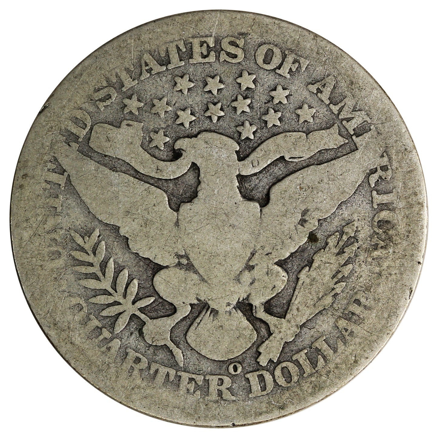 1909 O USA Quarter About Good (AG3) $