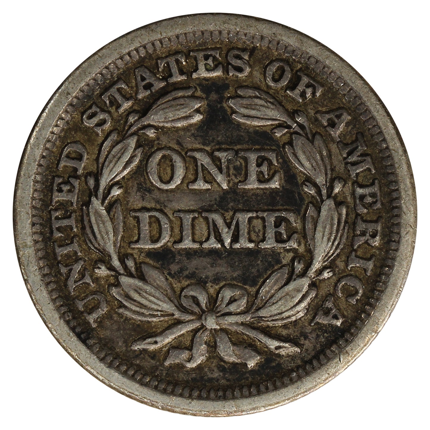 1841 USA Dime VF-EF (VF-30) $