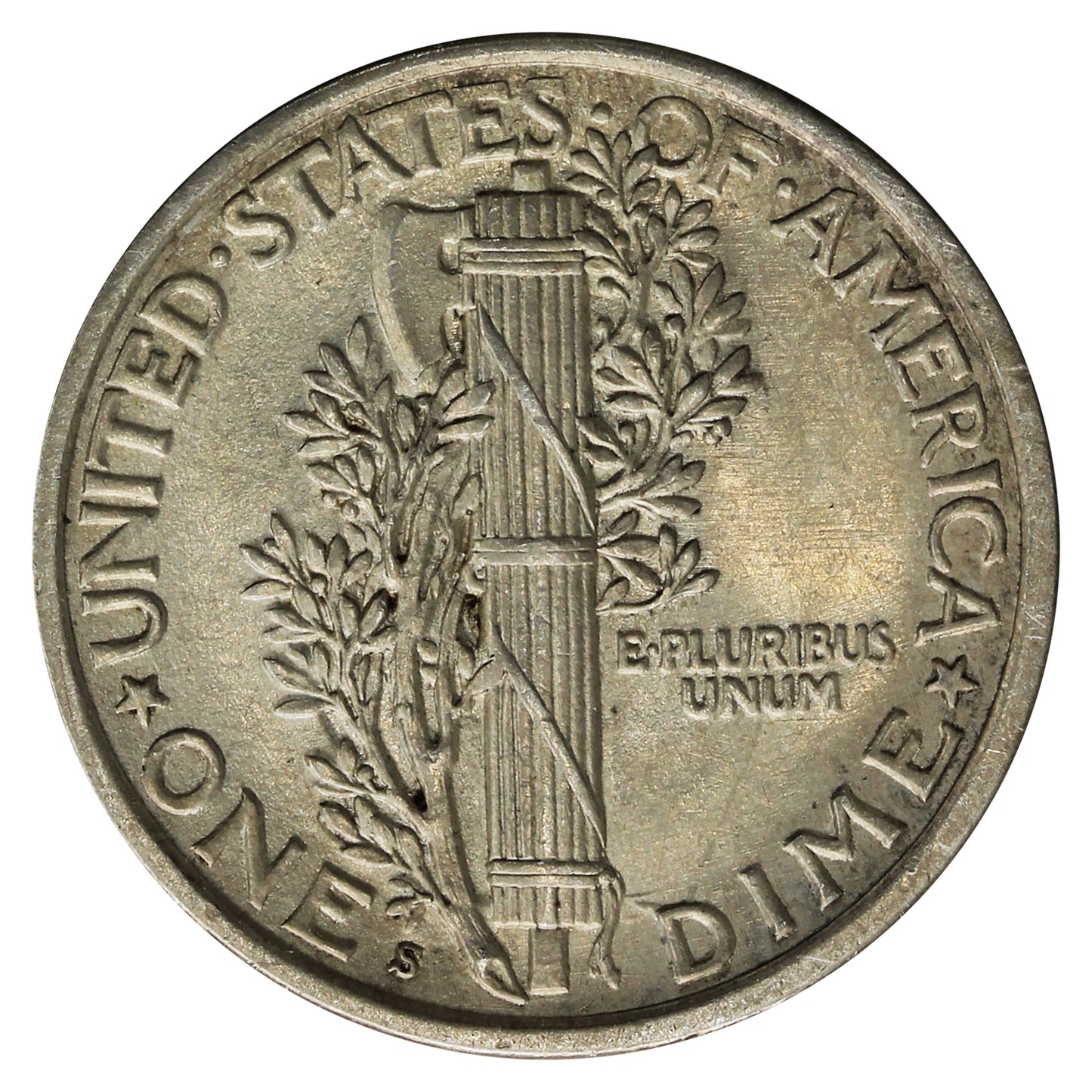 1920 S USA Dime Uncirculated (MS60) $