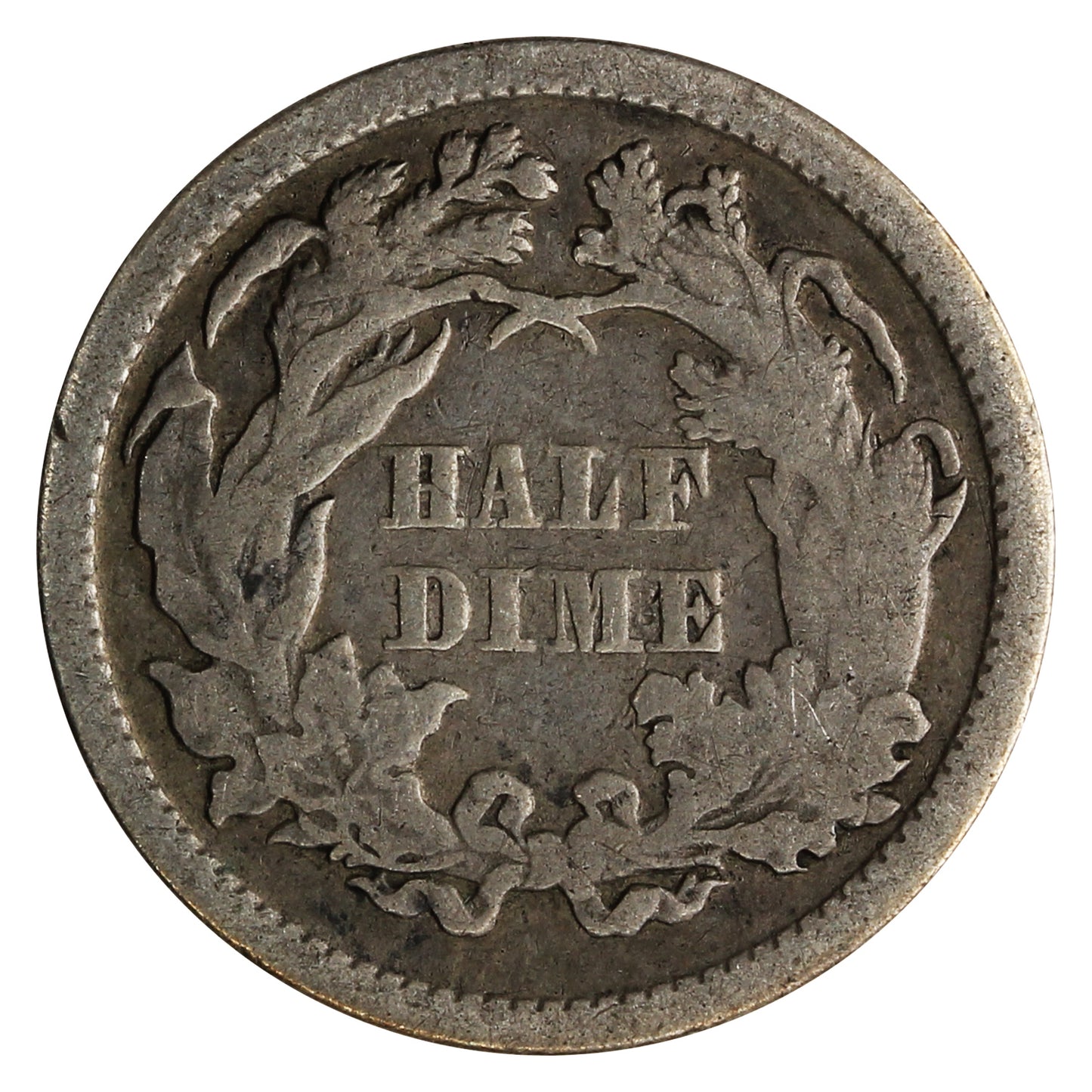 1872 USA Half Dime G-VG (G6)