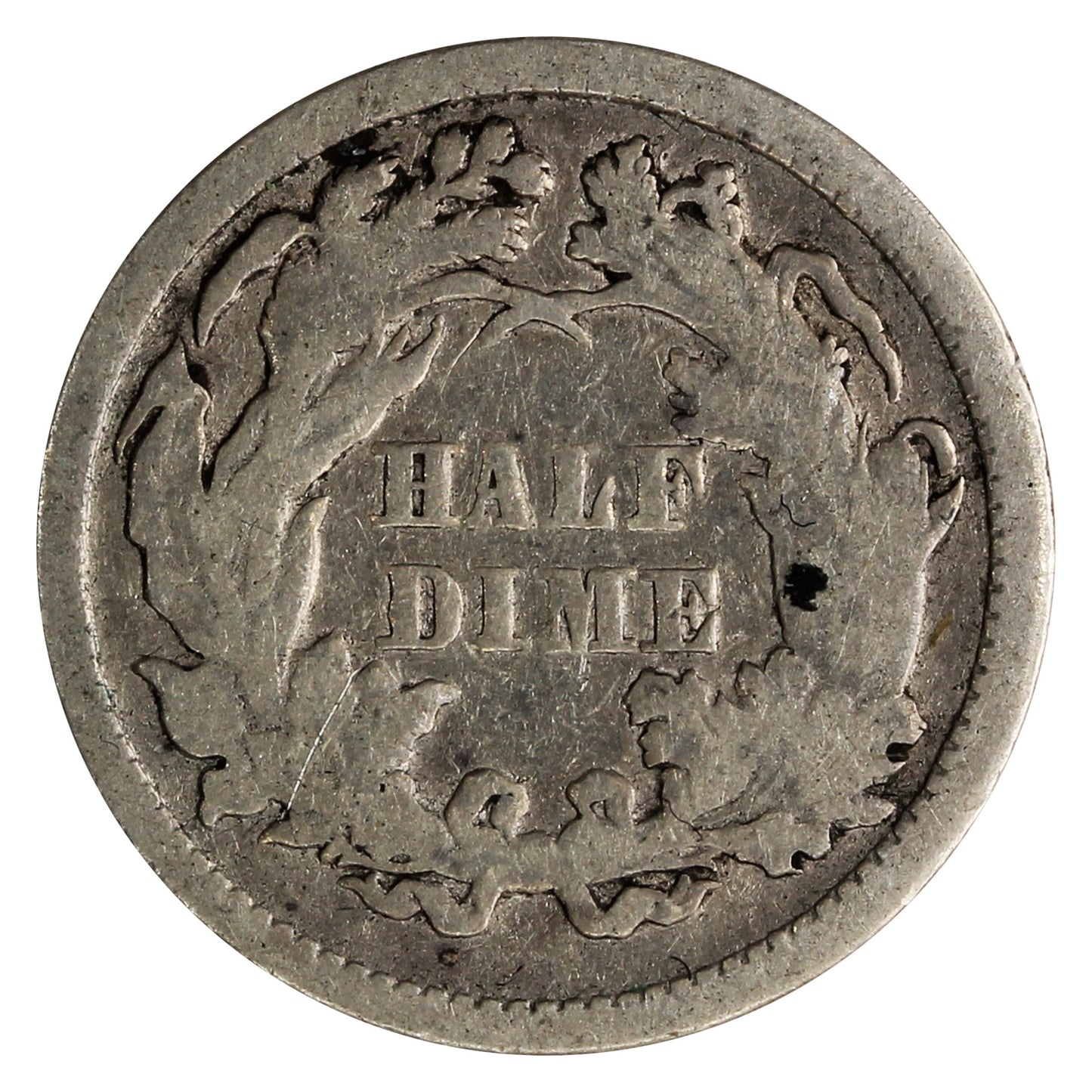 1872 USA Half Dime Good (G4)