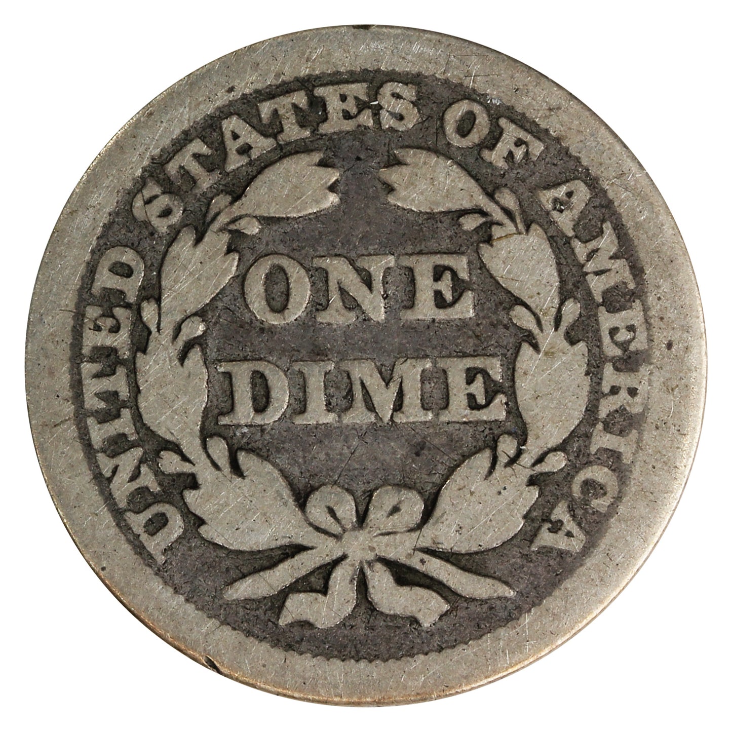 1842 USA Dime Good (G4)