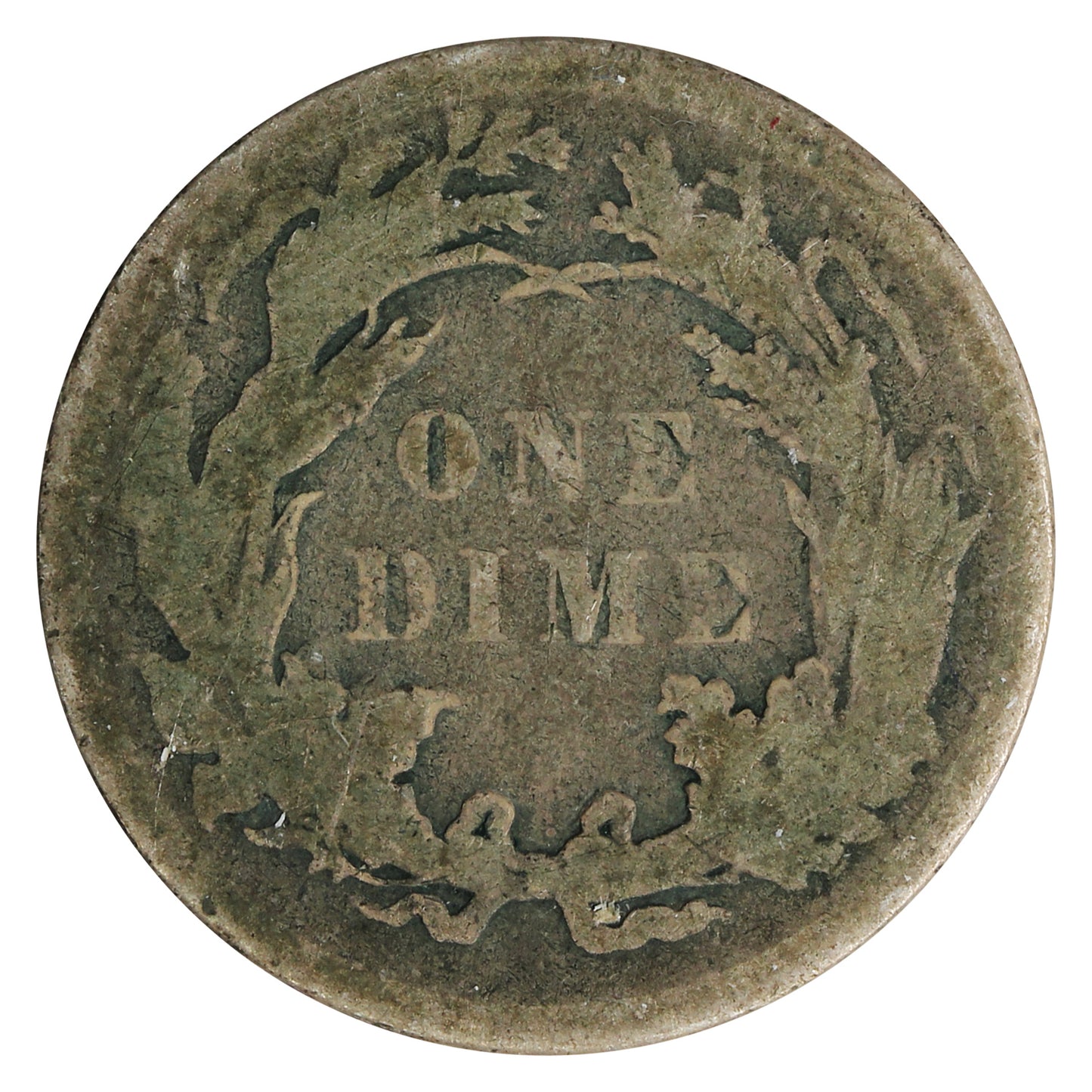1887 USA Dime G-VG (G6)