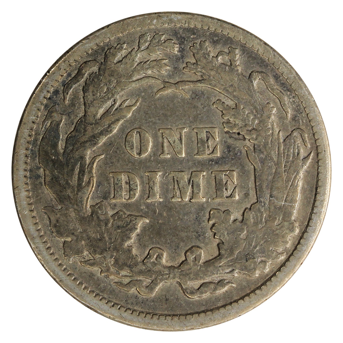 1890 USA Dime Very Fine (VF20)