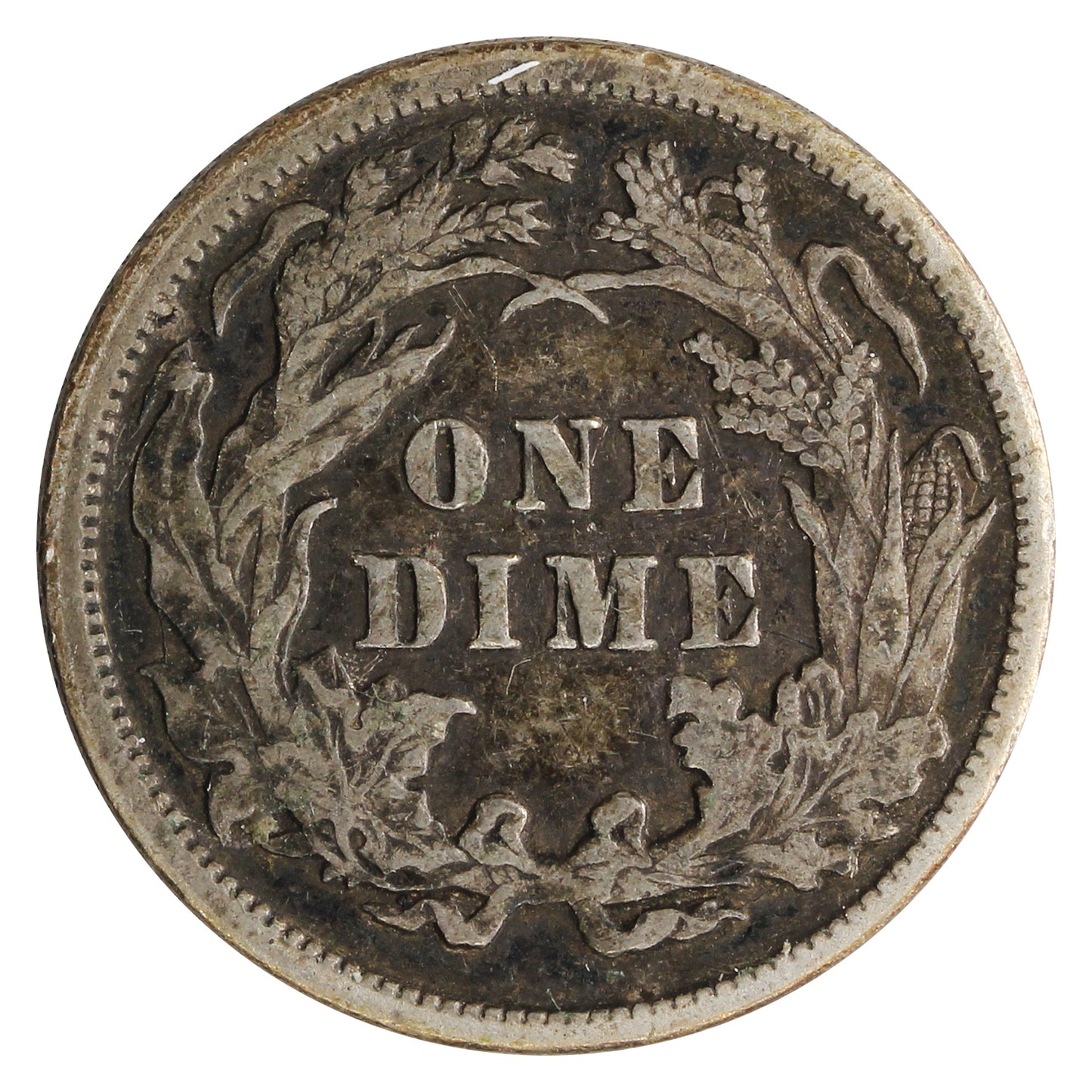 1891 USA Dime Very Fine (VF20)