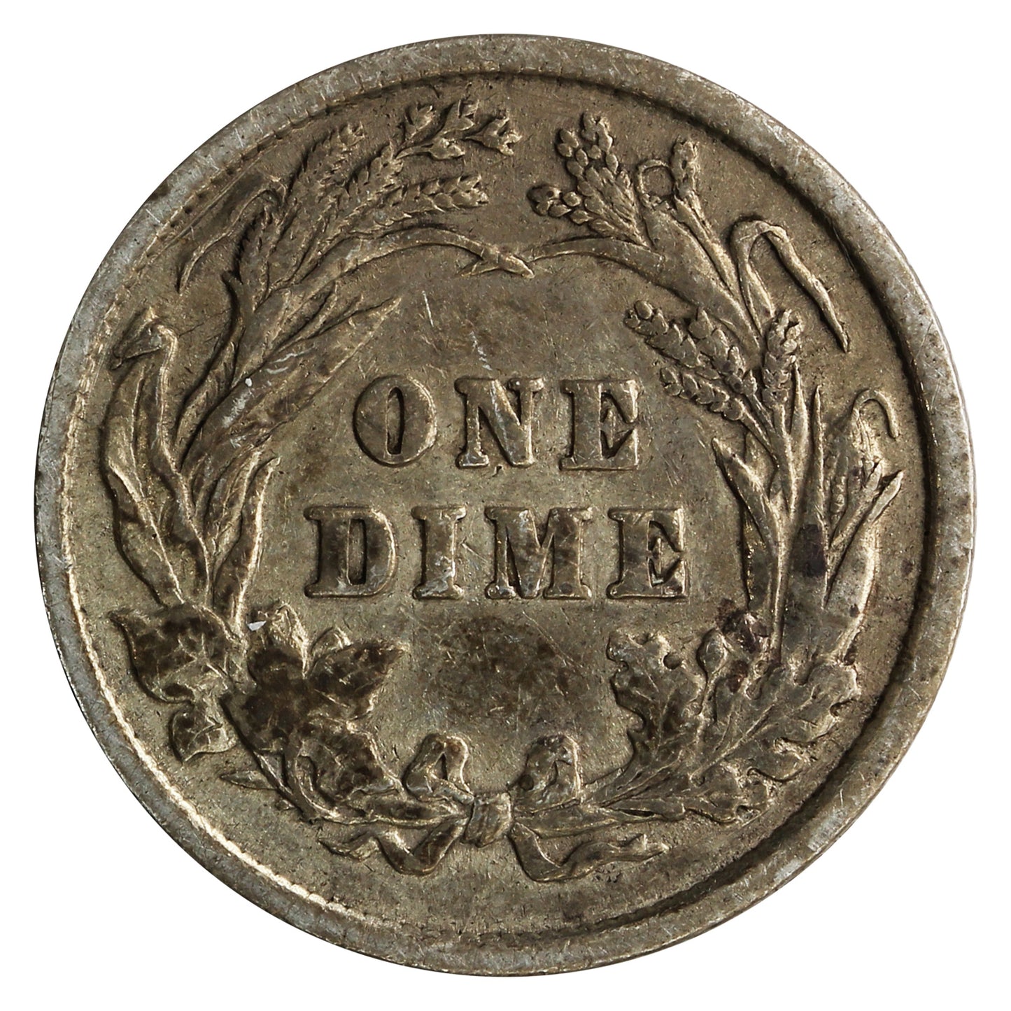 1898 USA Dime Fine (F12)
