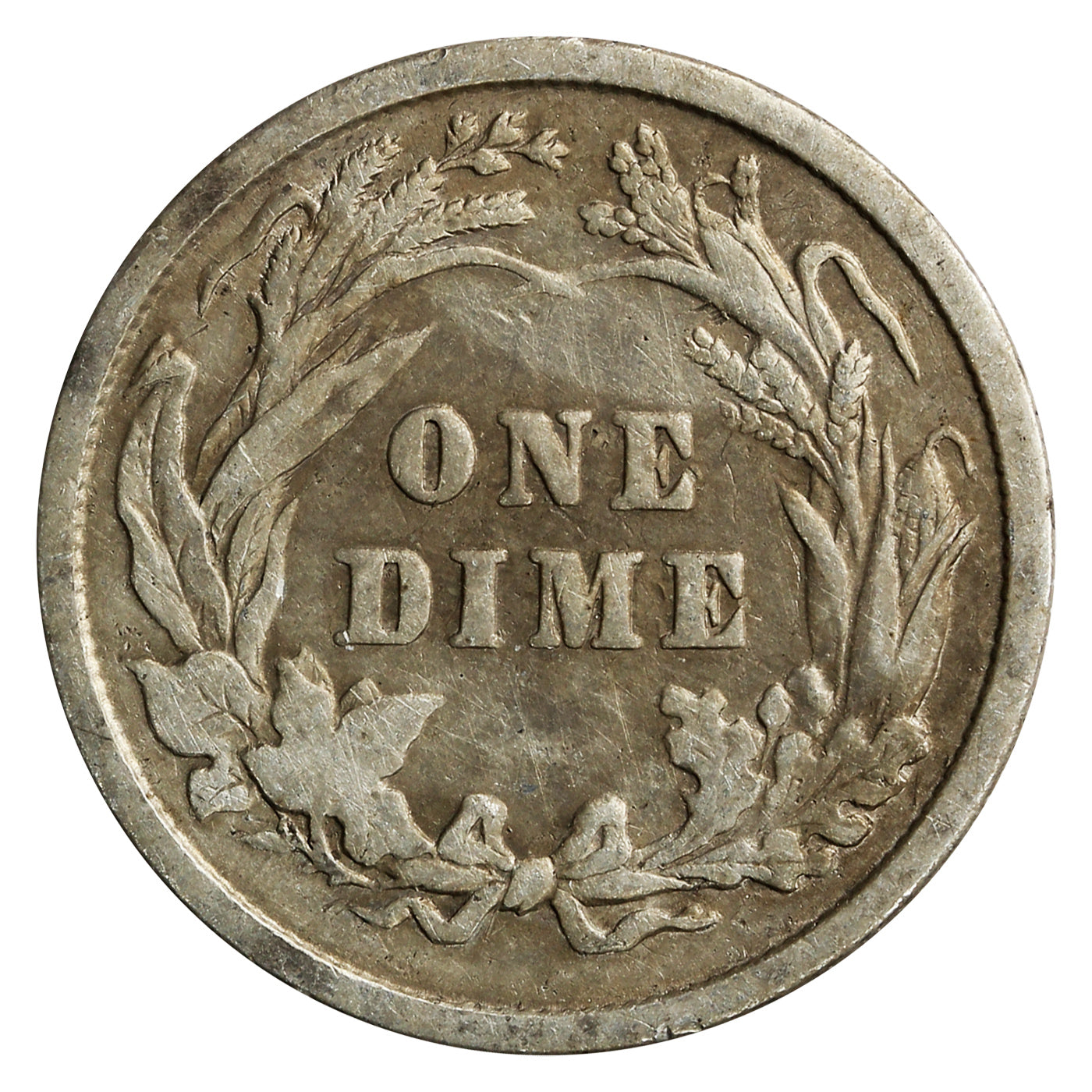 1899 USA Dime Fine (F12)