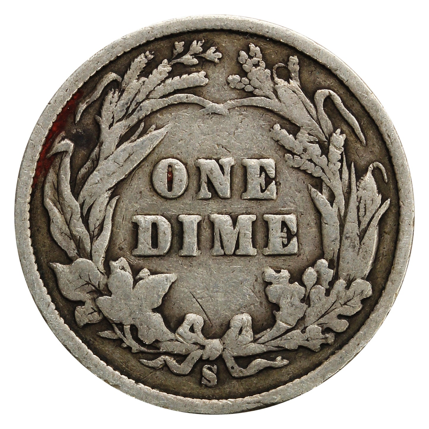 1899 S USA Dime G-VG (G6)