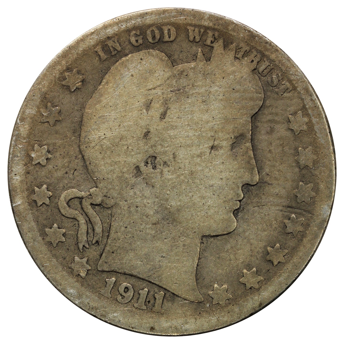 1911 D USA Quarter About Good (AG-3)