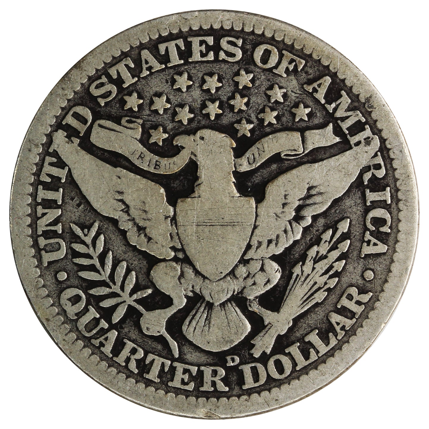 1915 D USA Quarter Very Good (VG8)