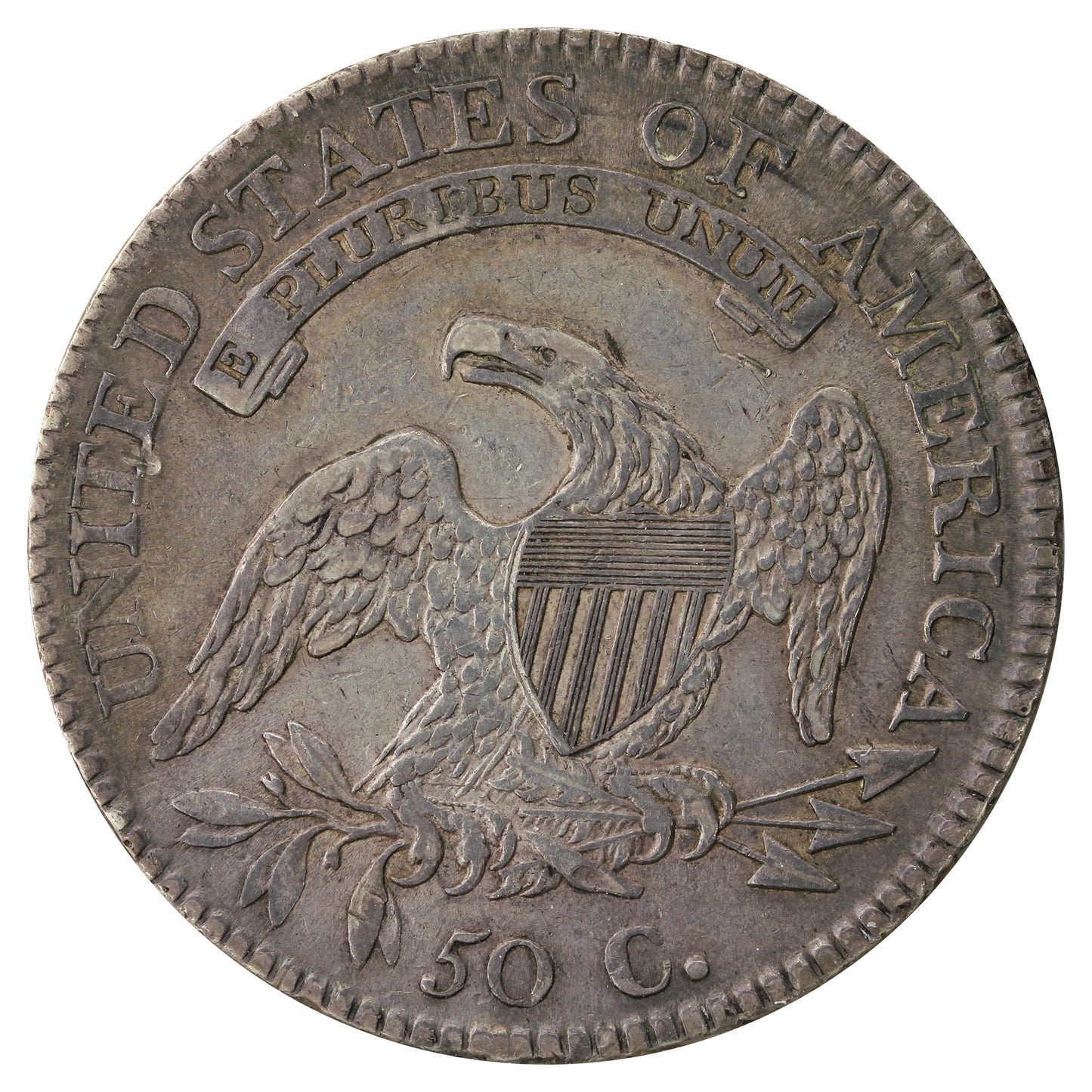 1811 Small 8 USA Half Dollar Extra Fine (EF40) $