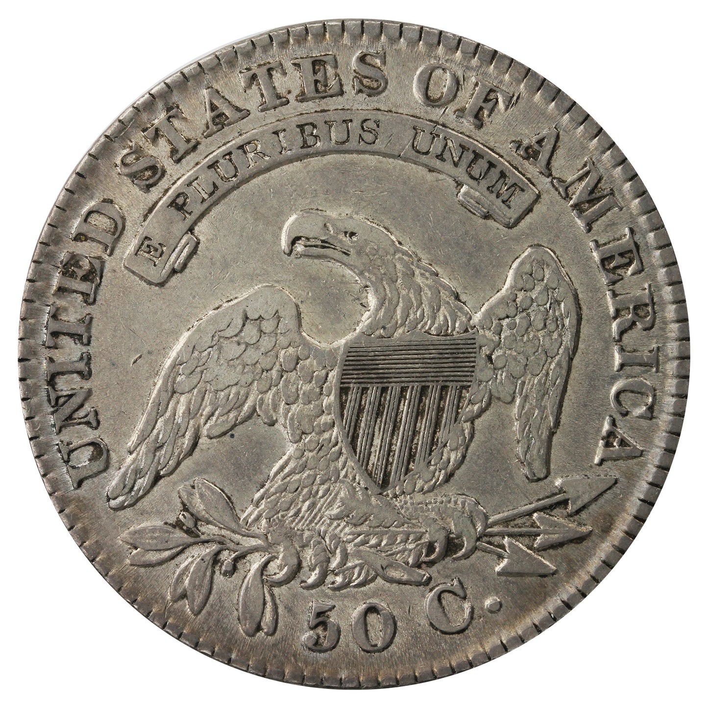 1830 Large O USA Half Dollar EF-AU (EF45) $